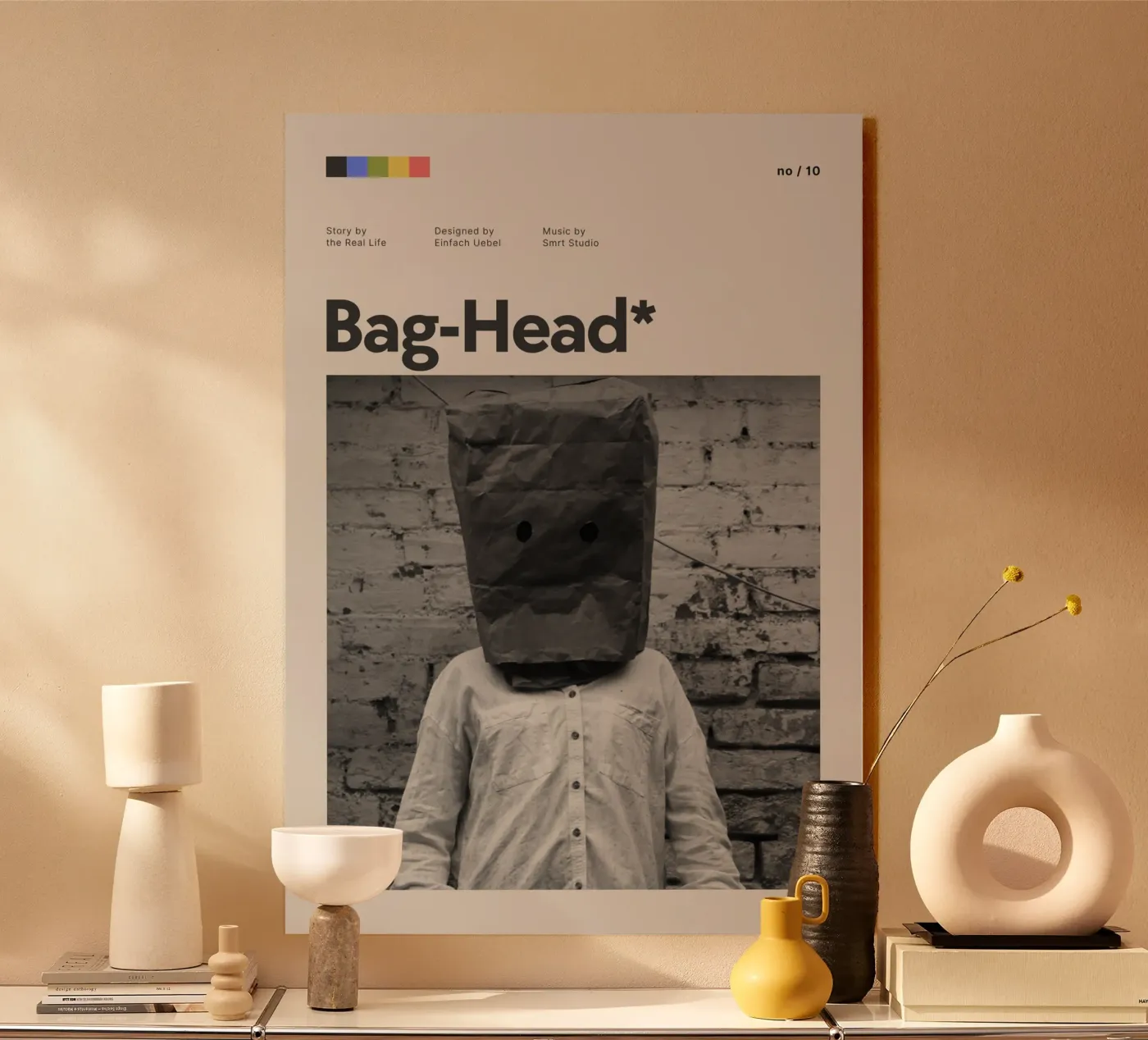 BAG HEAD plexiglass da SMRT STUDIO