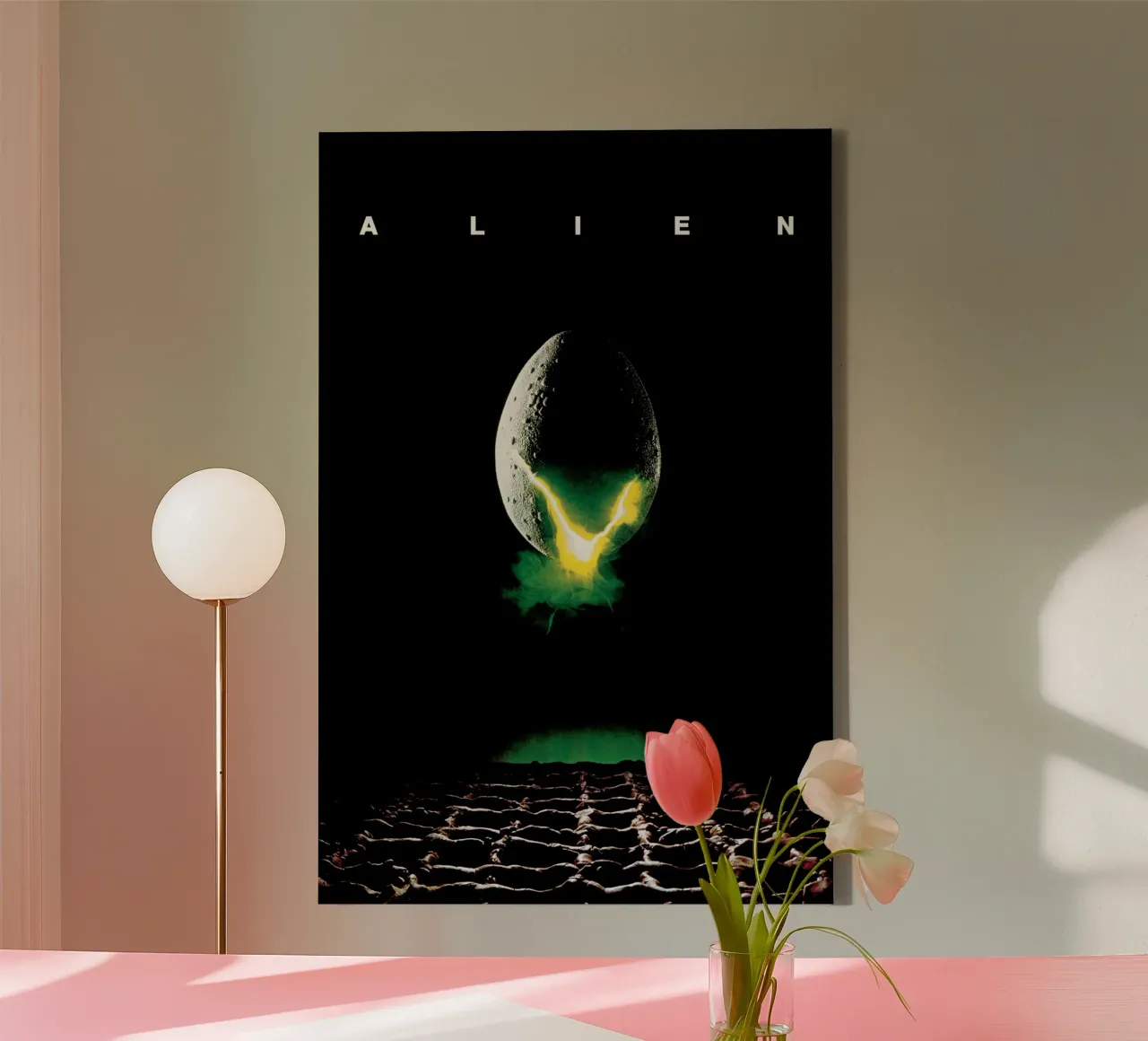Alien canvas by Attaboy Dsgn