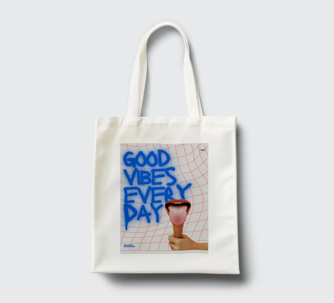 GOOD VIBES EVERY DAY borsa in juta da Einfach Uebel