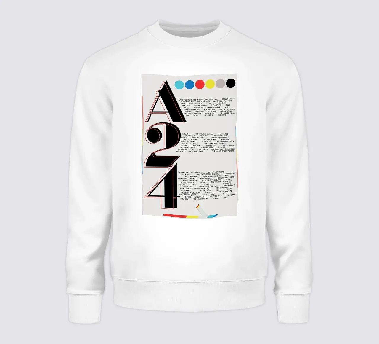 A24 Films Typography felpa da Attaboy Dsgn