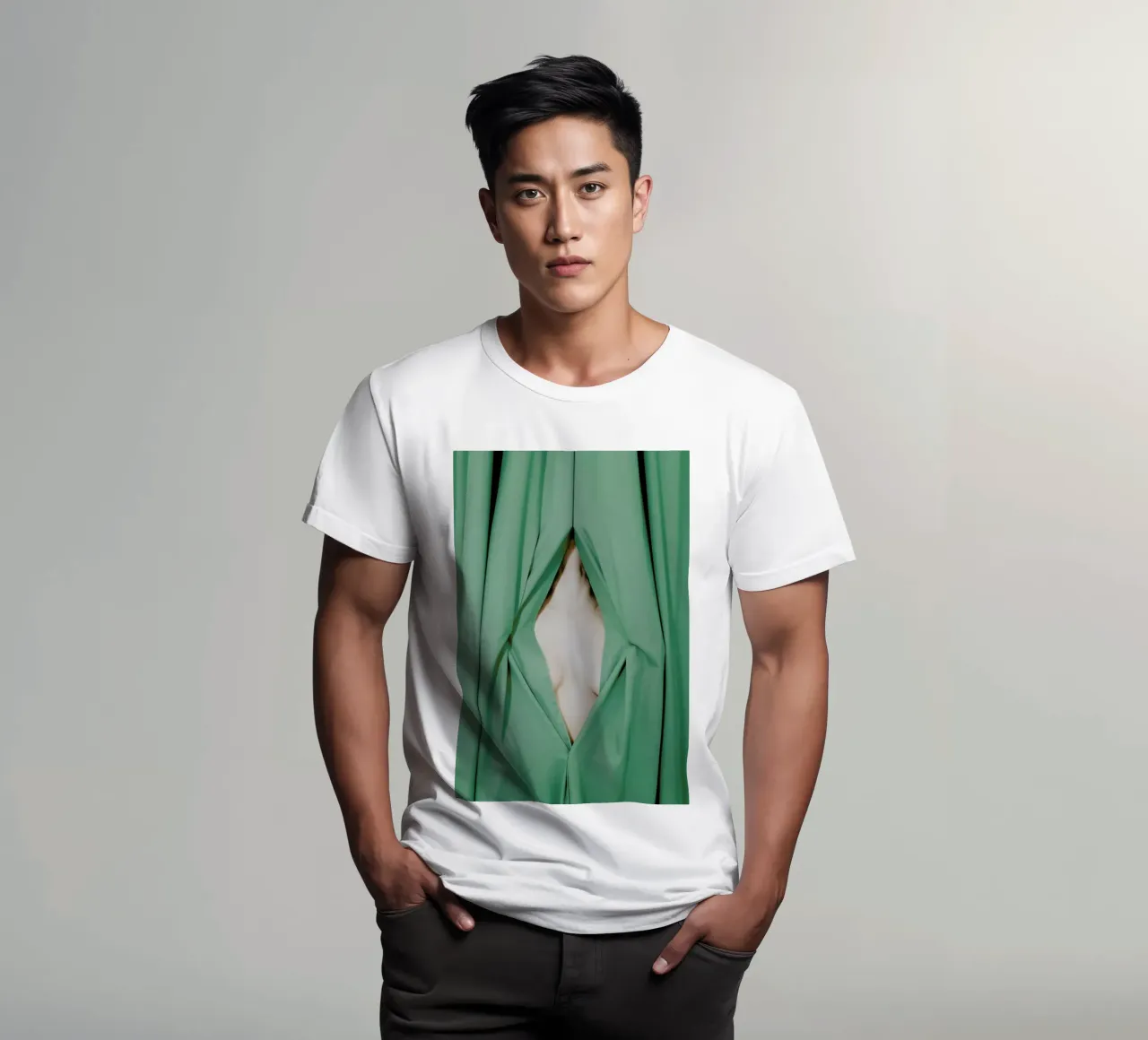 Bathed in Light Behind the Curtain t-shirt da EyeEm Mobile GmbH