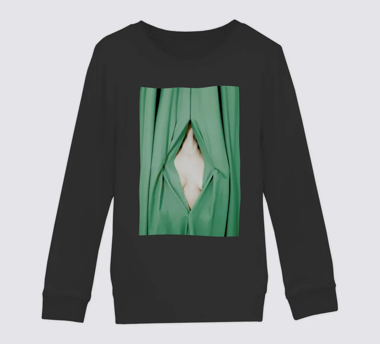 Bathed in Light Behind the Curtain felpa bambino da EyeEm Mobile GmbH