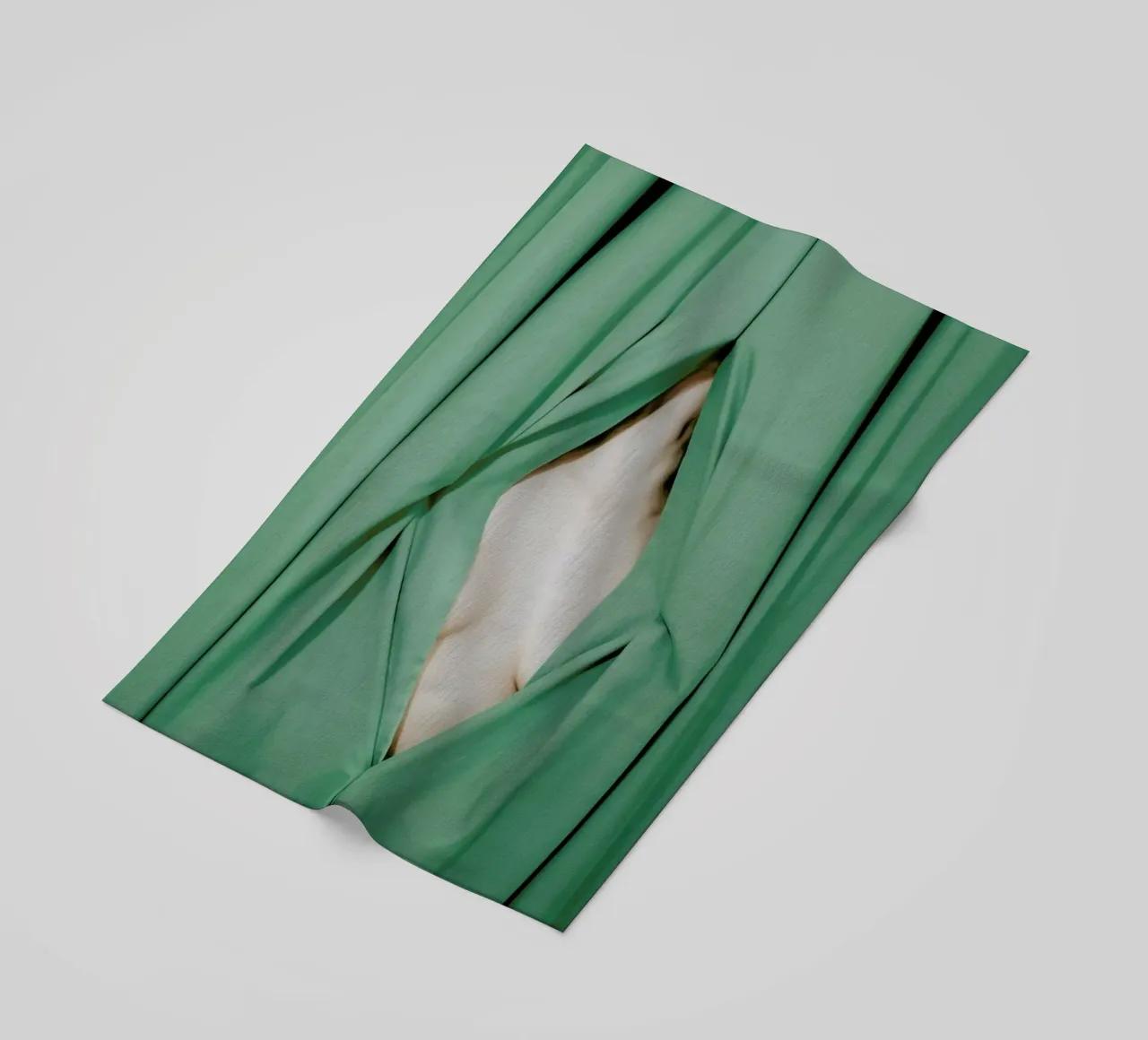 Bathed in Light Behind the Curtain telo mare da EyeEm Mobile GmbH