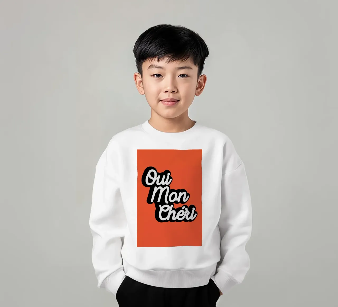 Oui Mon Chéri sudadera para niño de The Native State