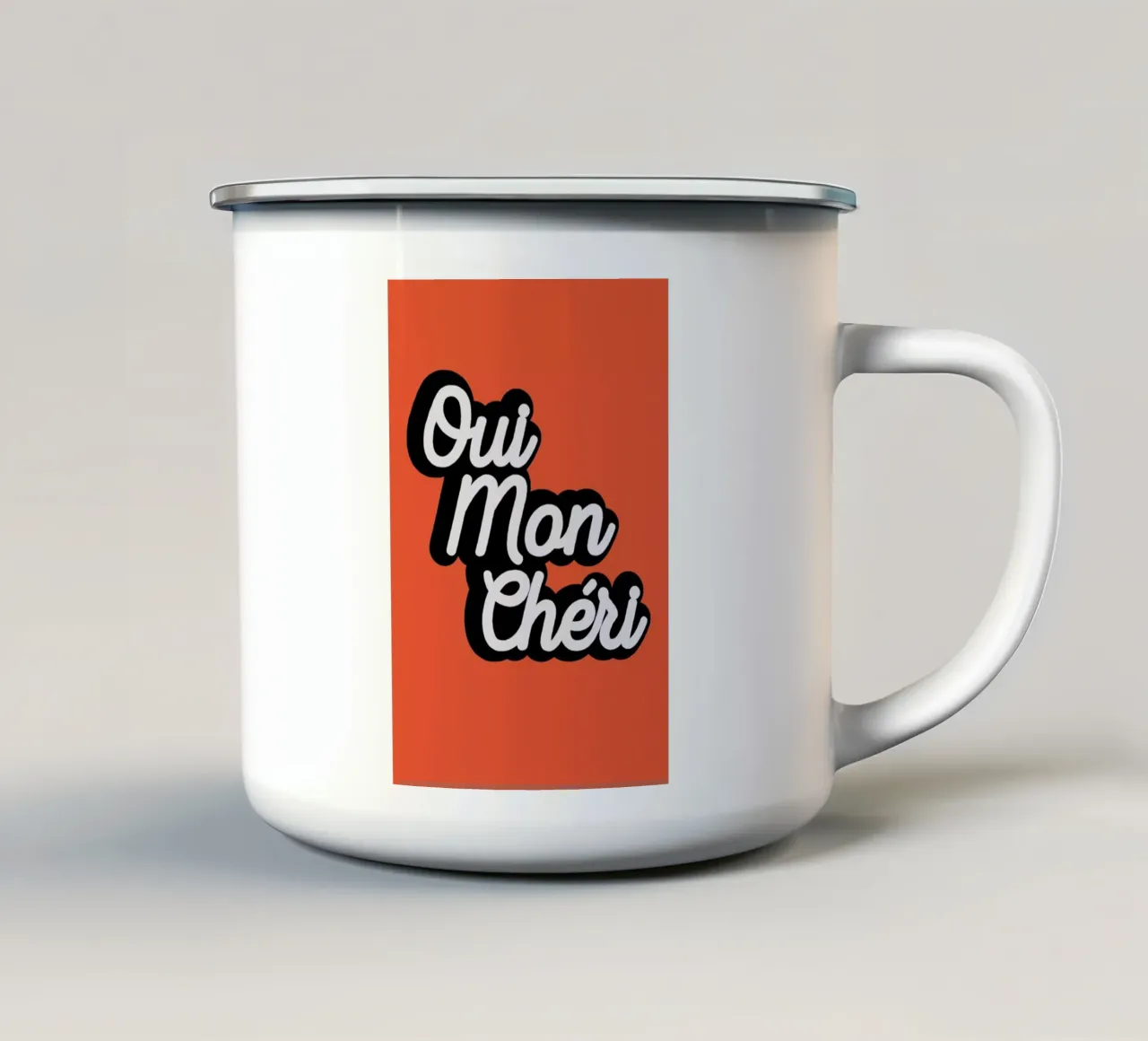 Oui Mon Chéri taza de esmalte de The Native State