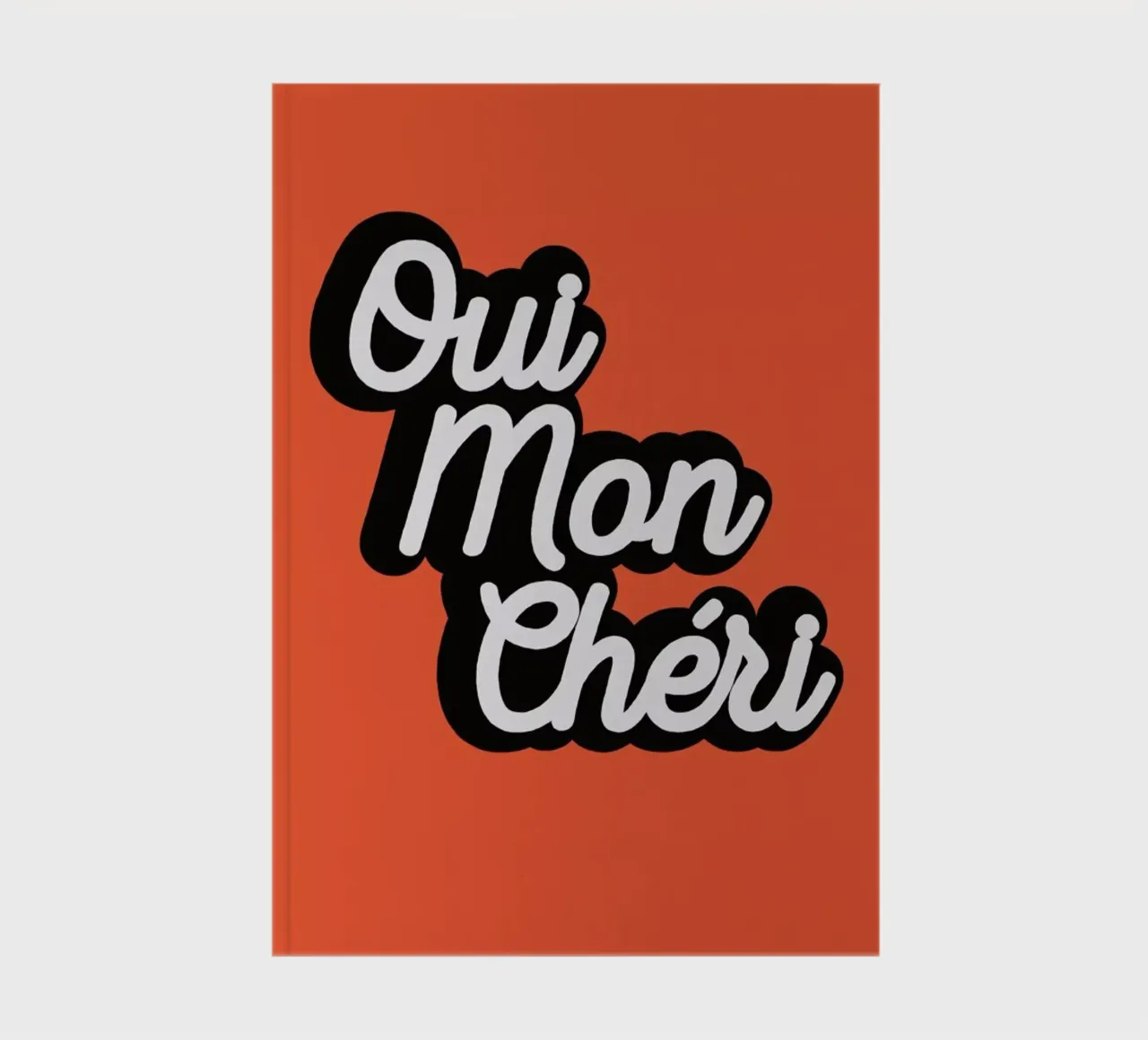 Oui Mon Chéri notebook by The Native State