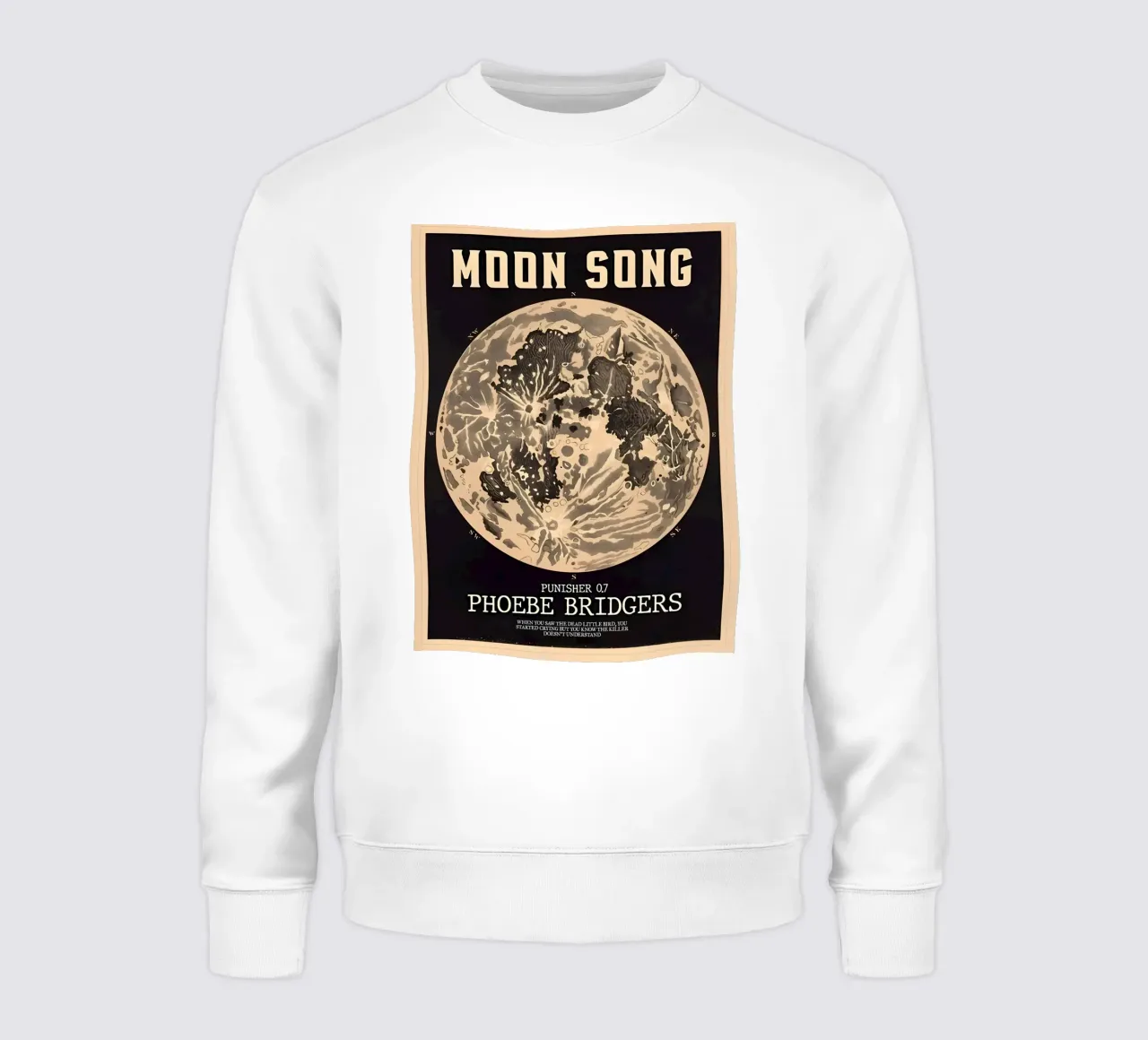Moon Song – Phoebe Bridgers felpa da Attaboy Dsgn