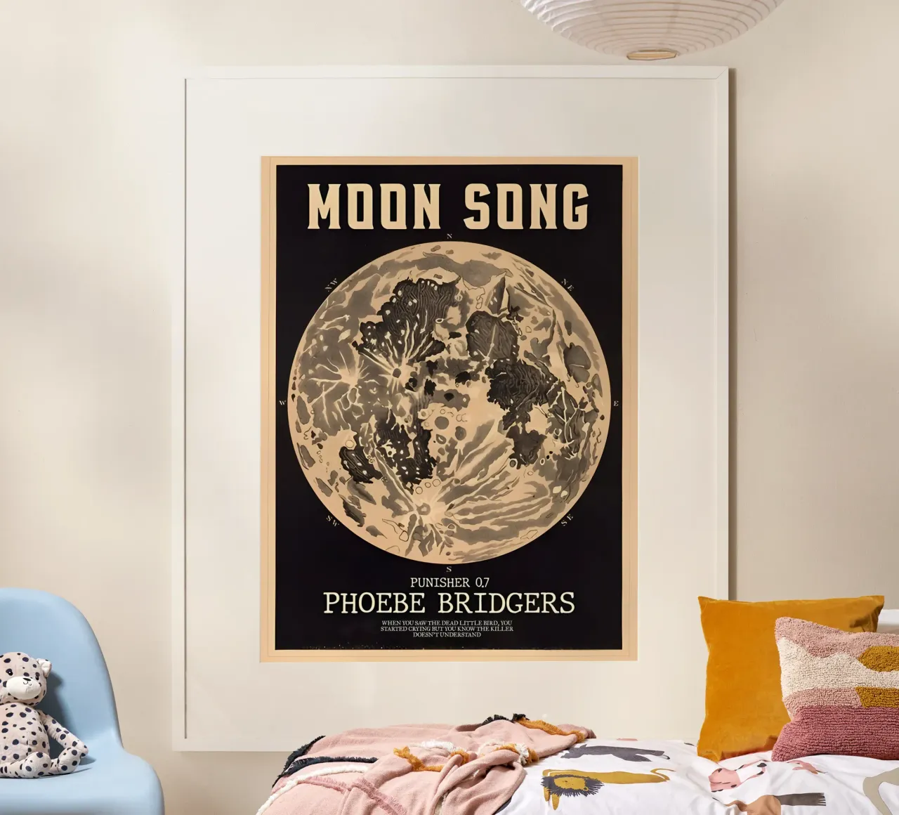 Moon Song – Phoebe Bridgers poster da Attaboy Dsgn
