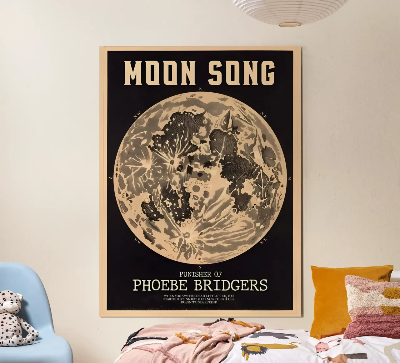 Moon Song – Phoebe Bridgers poster da Attaboy Dsgn