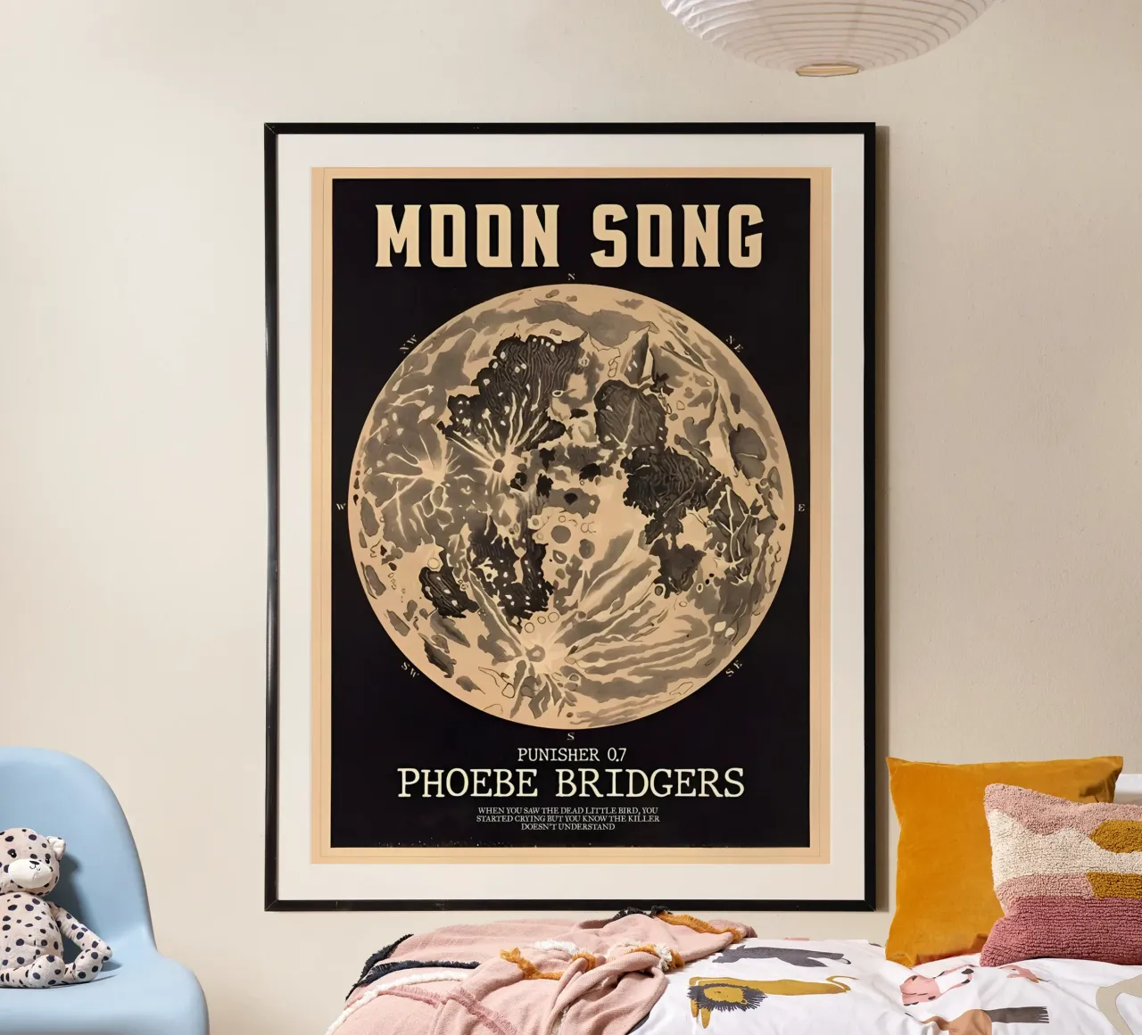 Moon Song – Phoebe Bridgers poster da Attaboy Dsgn