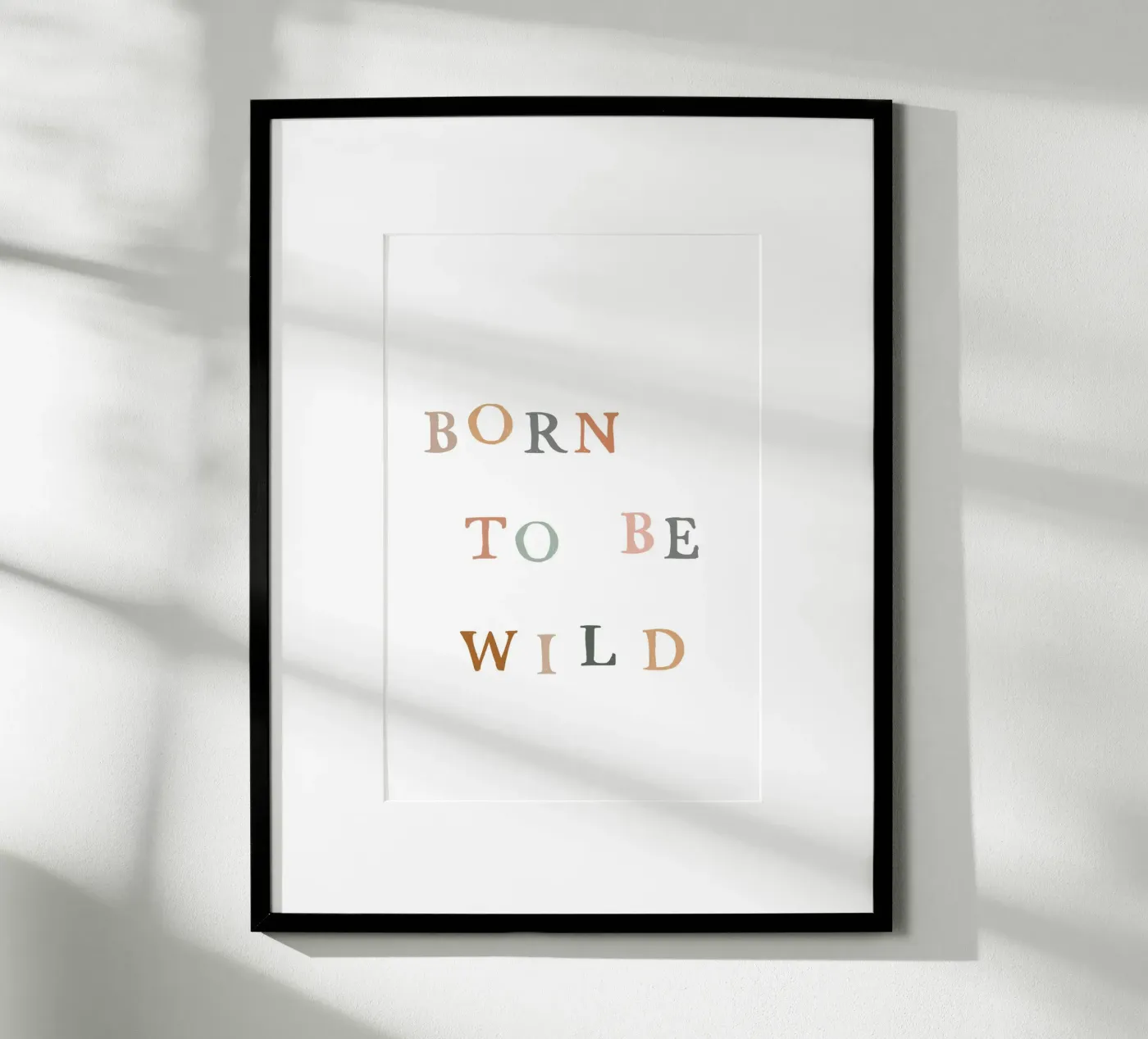 Wild poster van KRUTH DESIGN