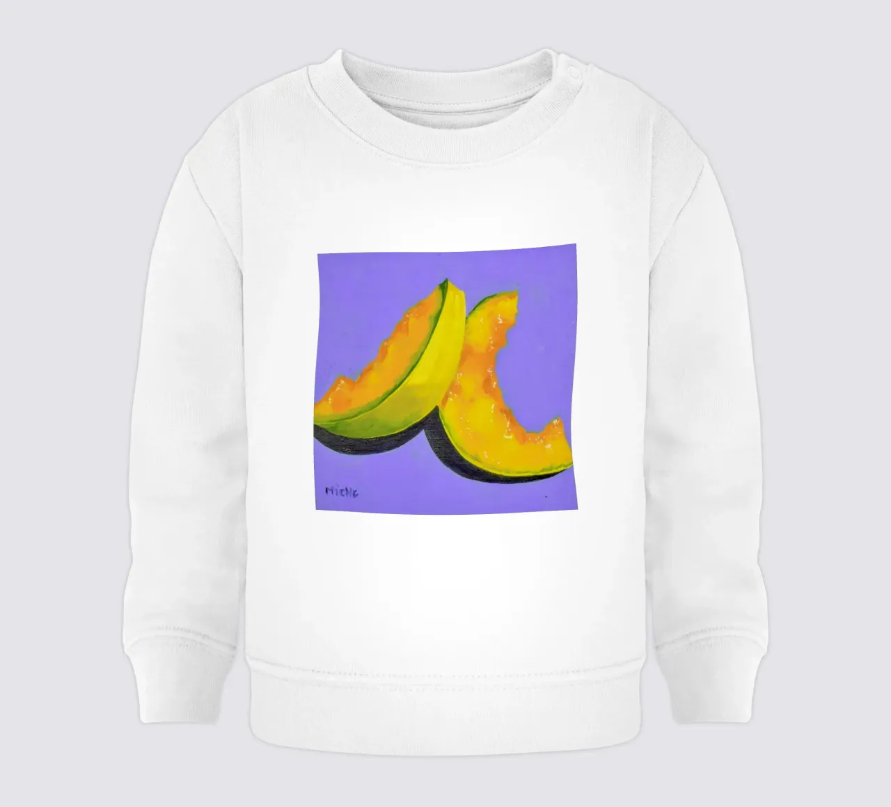 Melon Slices Baby Sweatshirt von Miche Watkins