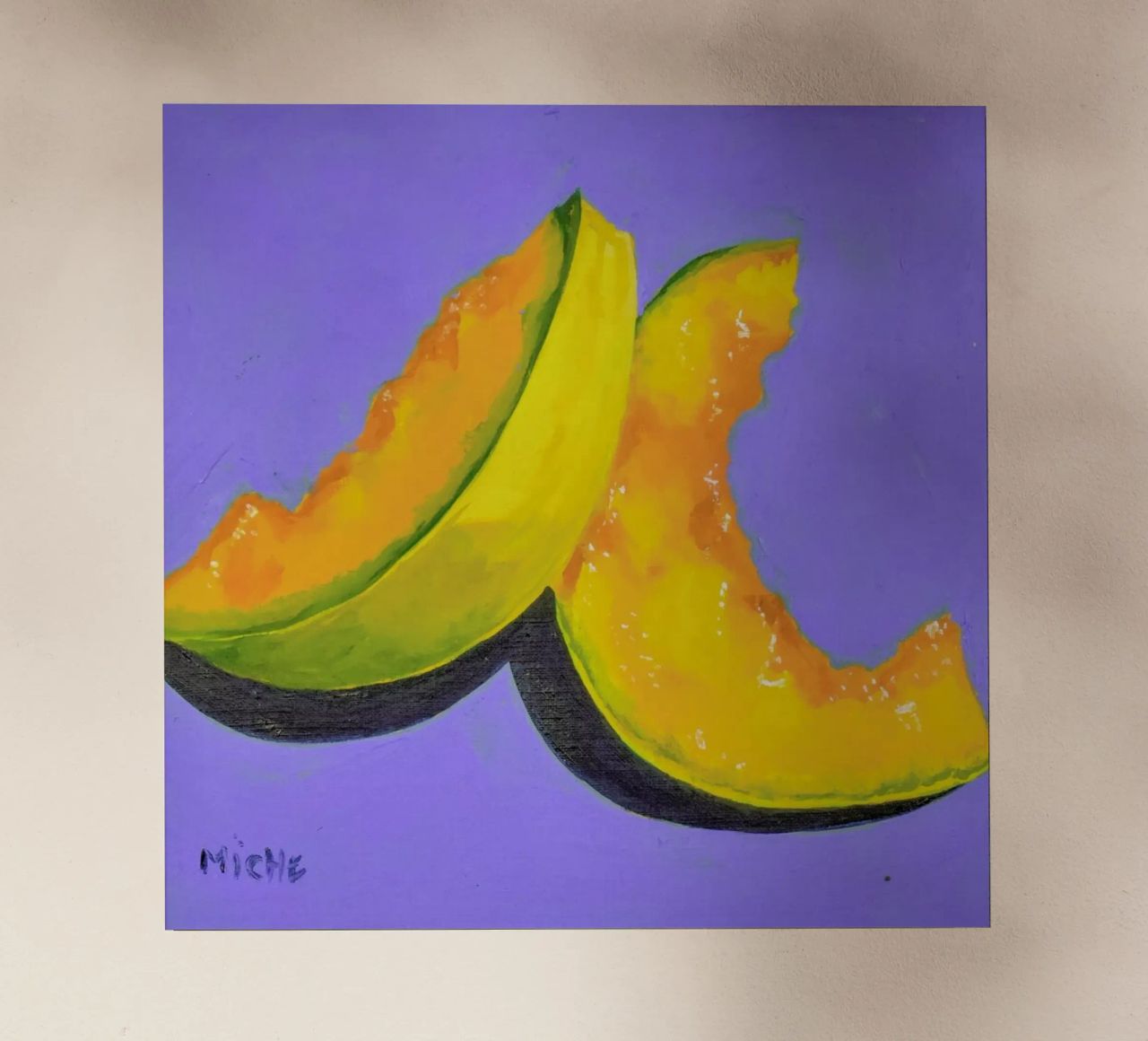 Melon Slices pellicola backlit da Miche Watkins