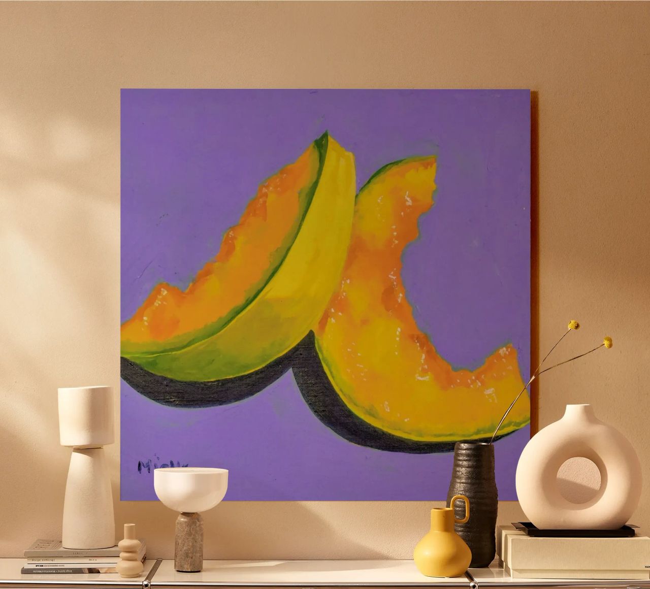 Melon Slices plexiglass da Miche Watkins