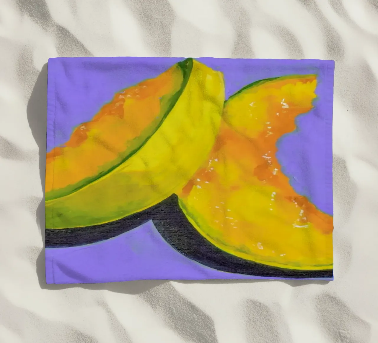 Melon Slices toalla de playa de Miche Watkins
