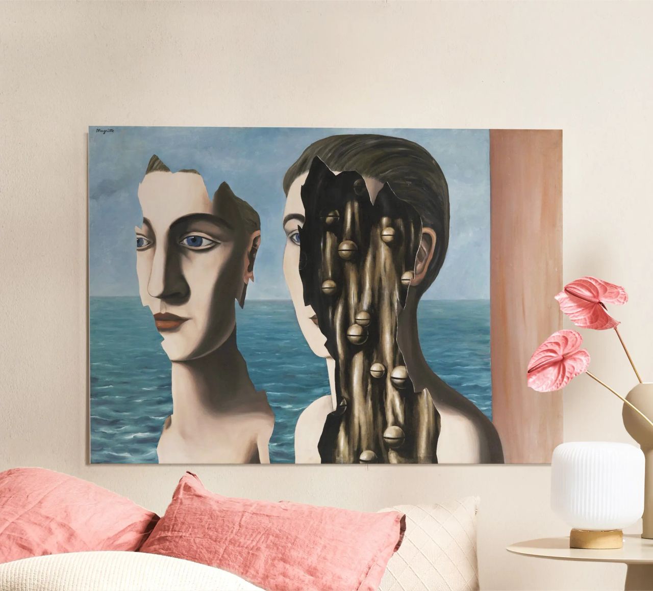 "Le Double Secret" de René Magritte poster de Classic Art Prints
