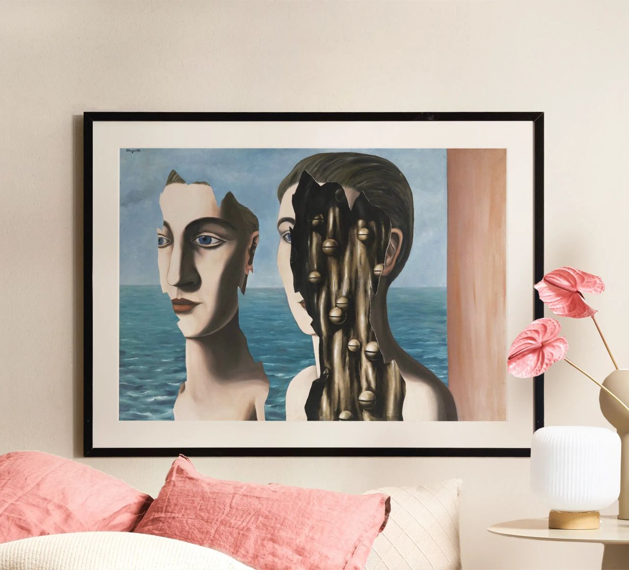 "Le Double Secret" de René Magritte poster de Classic Art Prints