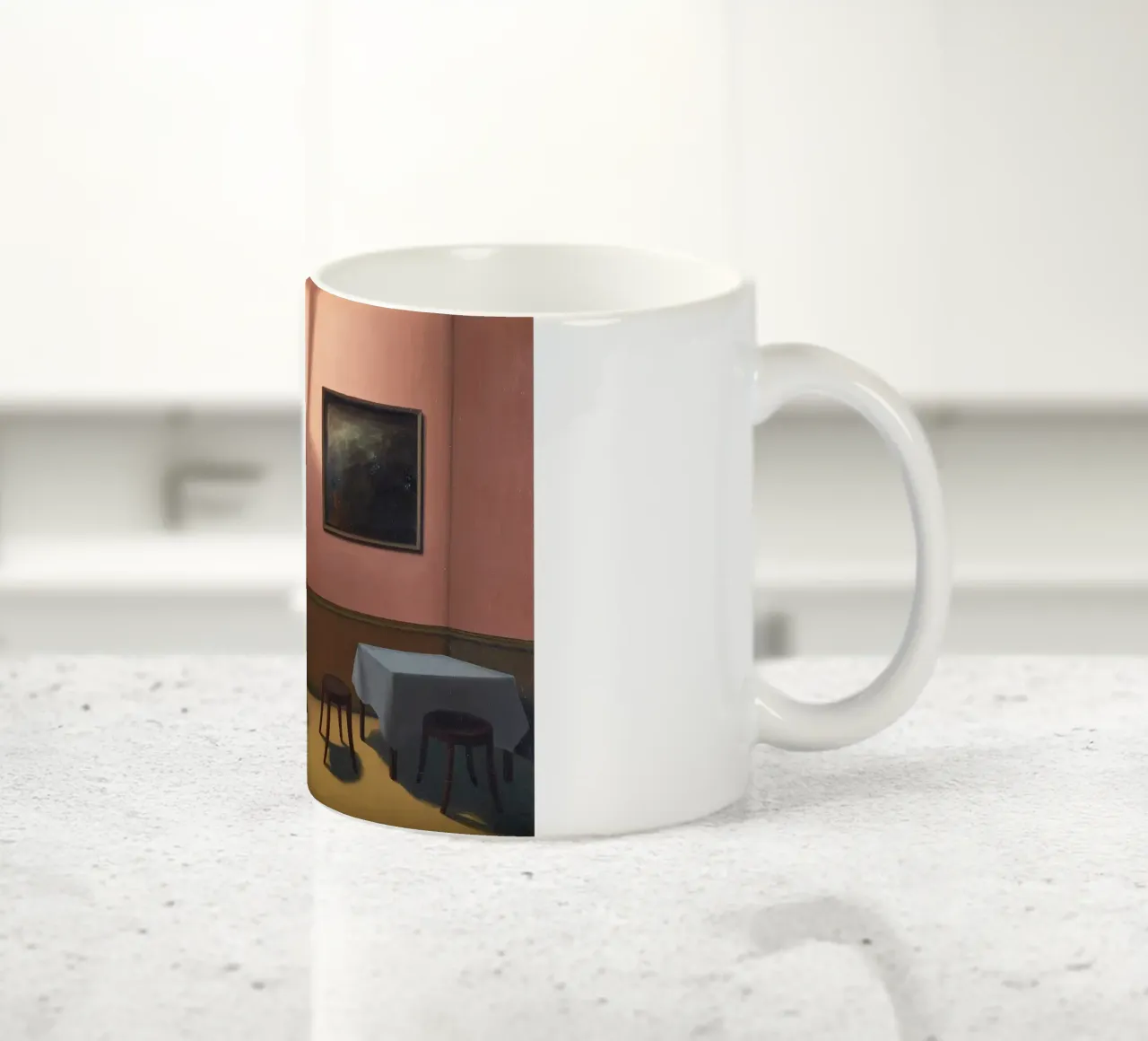 "Le Noctambule" René Magritte tazza in ceramica da Classic Art Prints