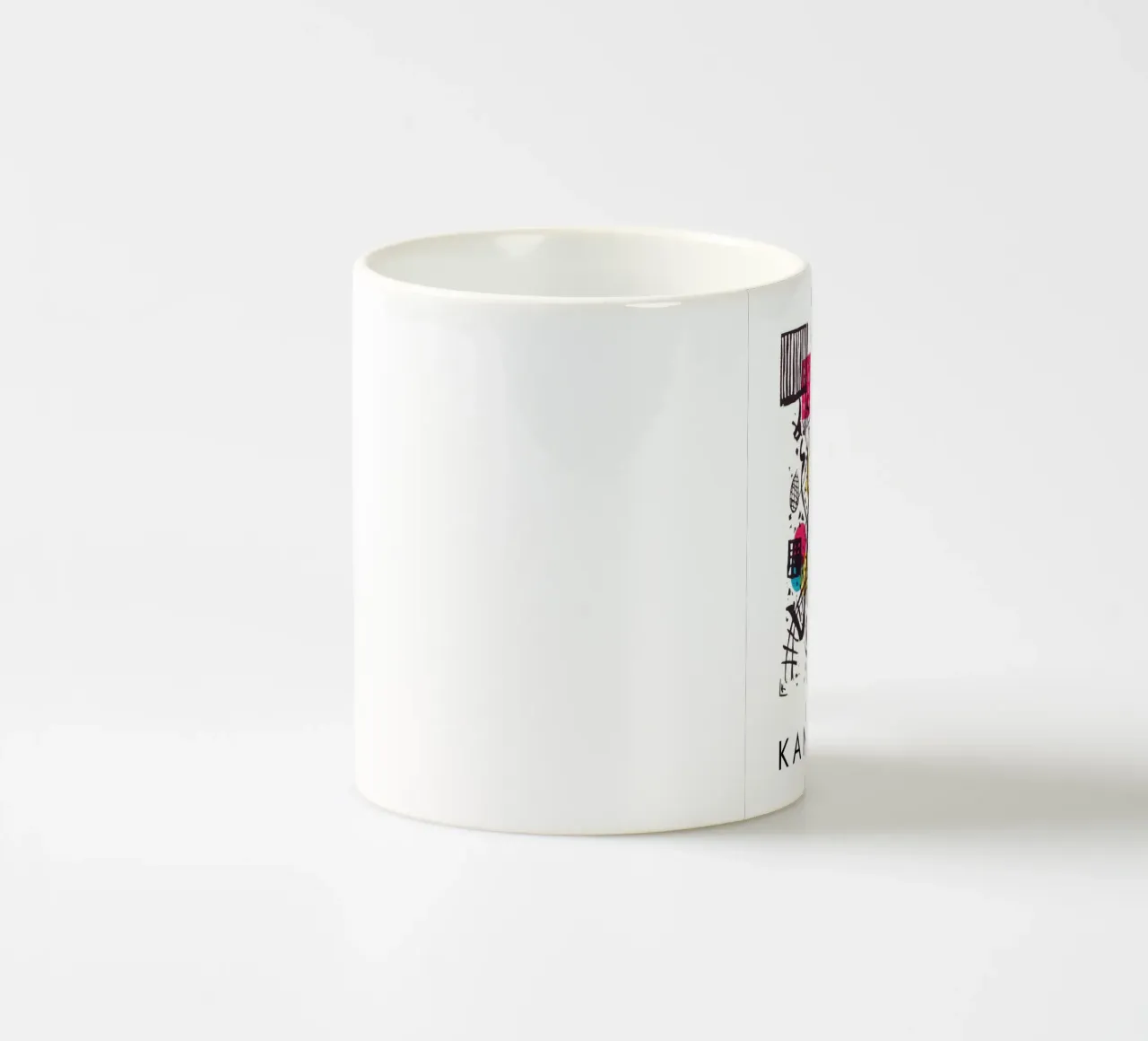 Wassily Kandinsky - Kleine Welten V 1922 tazza in ceramica da apoloprints