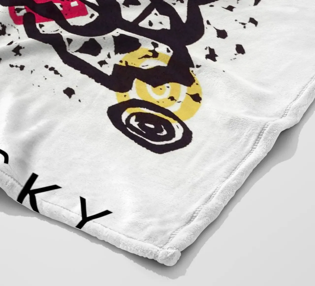 Wassily Kandinsky - Kleine Welten V 1922 coperta in pile da apoloprints
