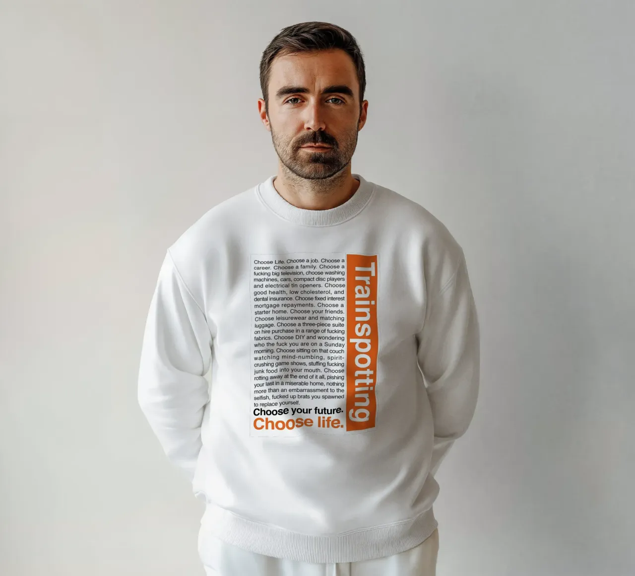 Trainspotting felpa da Attaboy Dsgn