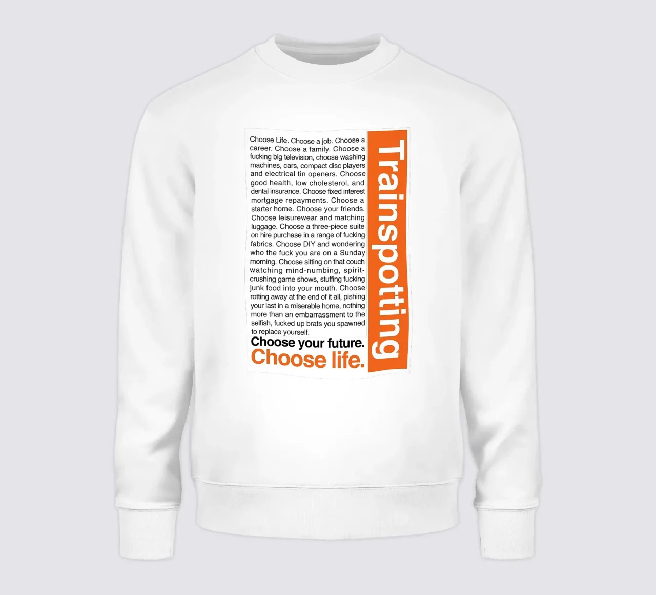Trainspotting felpa da Attaboy Dsgn