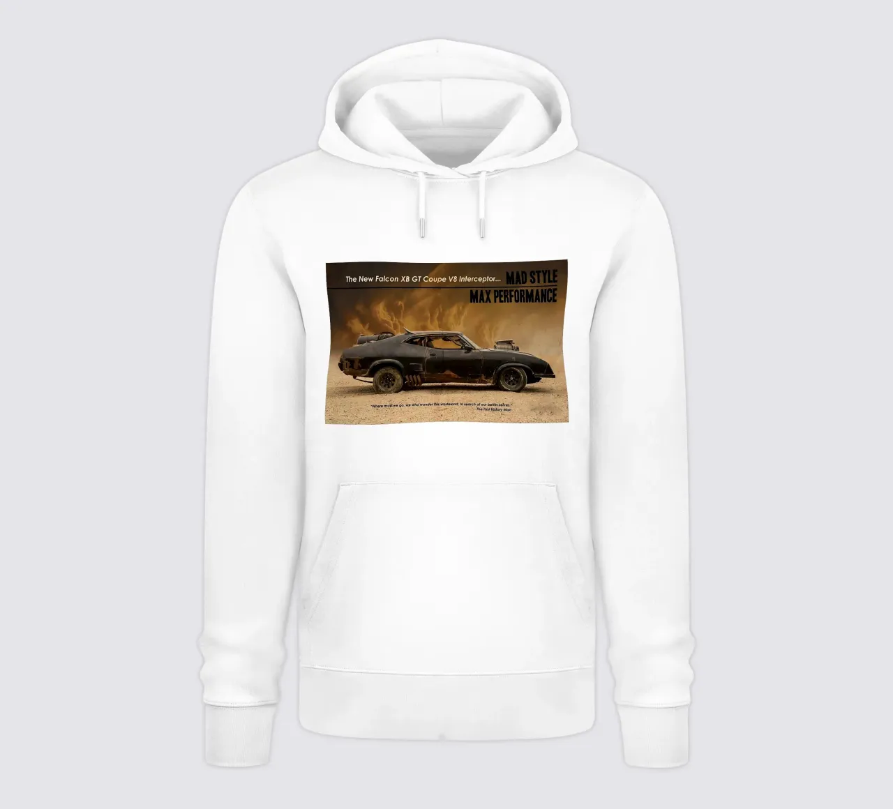 Mad Max felpa con cappuccio da Attaboy Dsgn