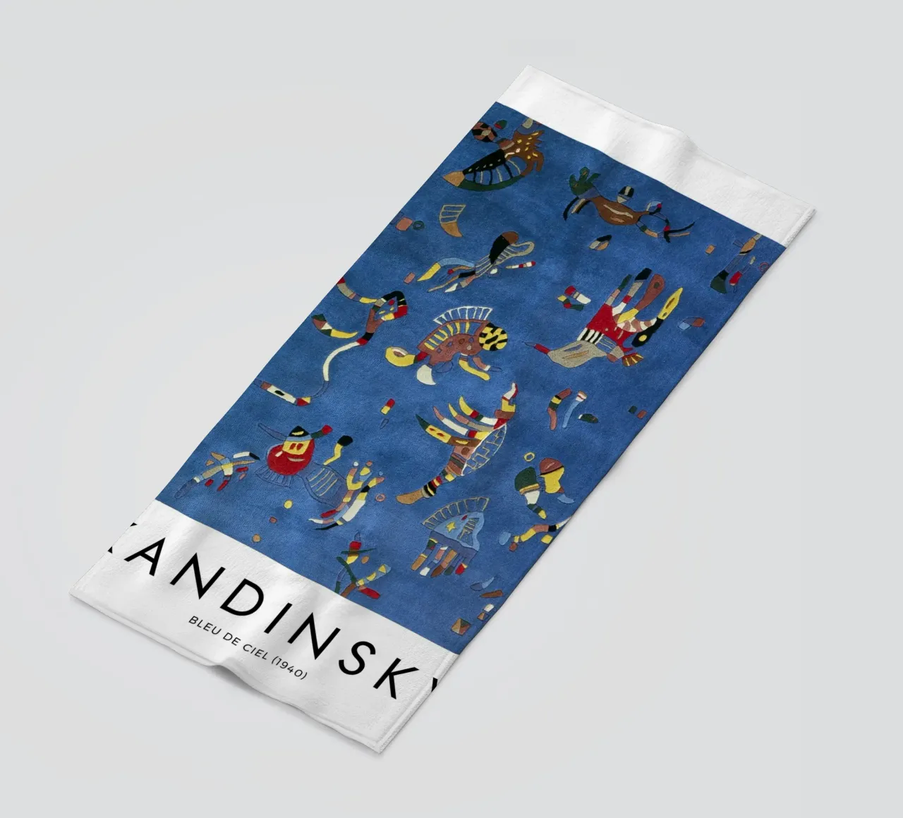 Kandinsky - Bleu de Ciel 1940 telo mare da apoloprints