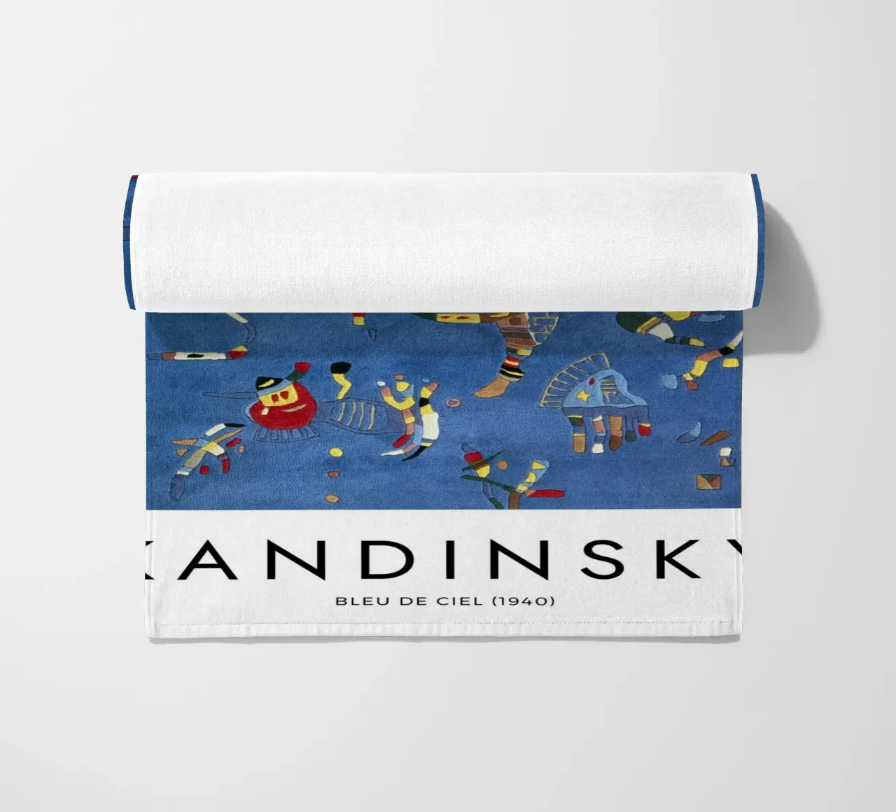 Kandinsky - Bleu de Ciel 1940 telo mare da apoloprints