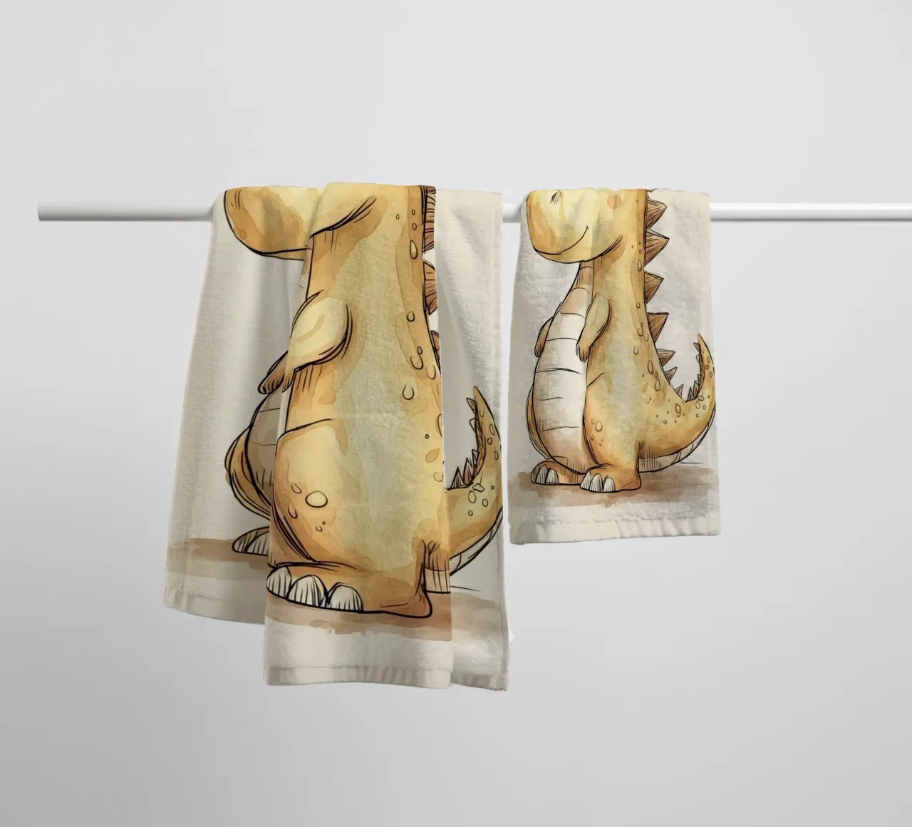 Dino asciugamano da bagno da Imagine