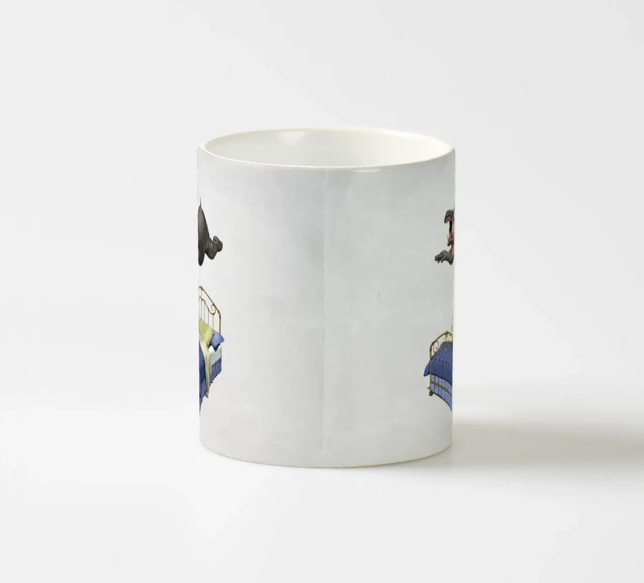 Break Time (Wordless) tazza in ceramica da Rob Art | Illustration