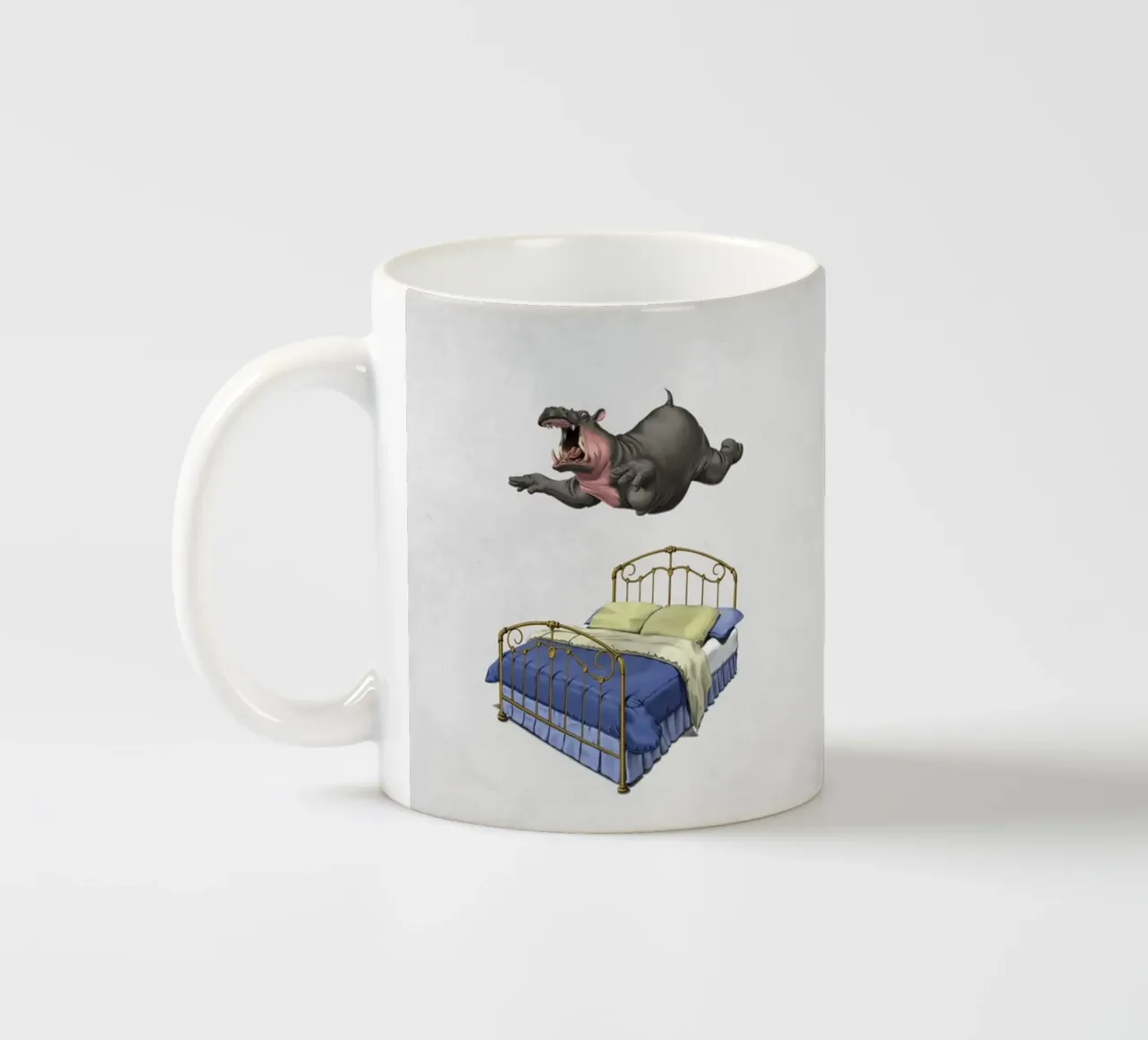 Break Time (Wordless) tazza in ceramica da Rob Art | Illustration