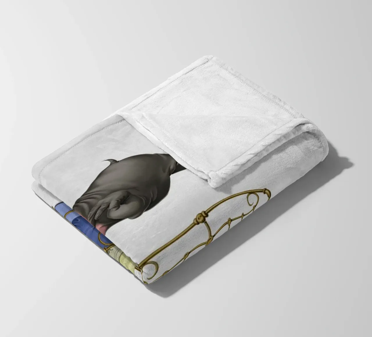 Break Time (Wordless) coperta in pile da Rob Art | Illustration