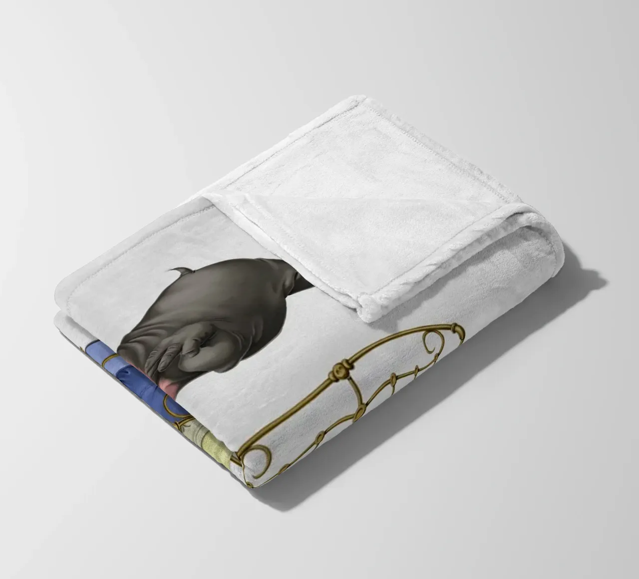 Break Time (Wordless) coperta in pile da Rob Art | Illustration