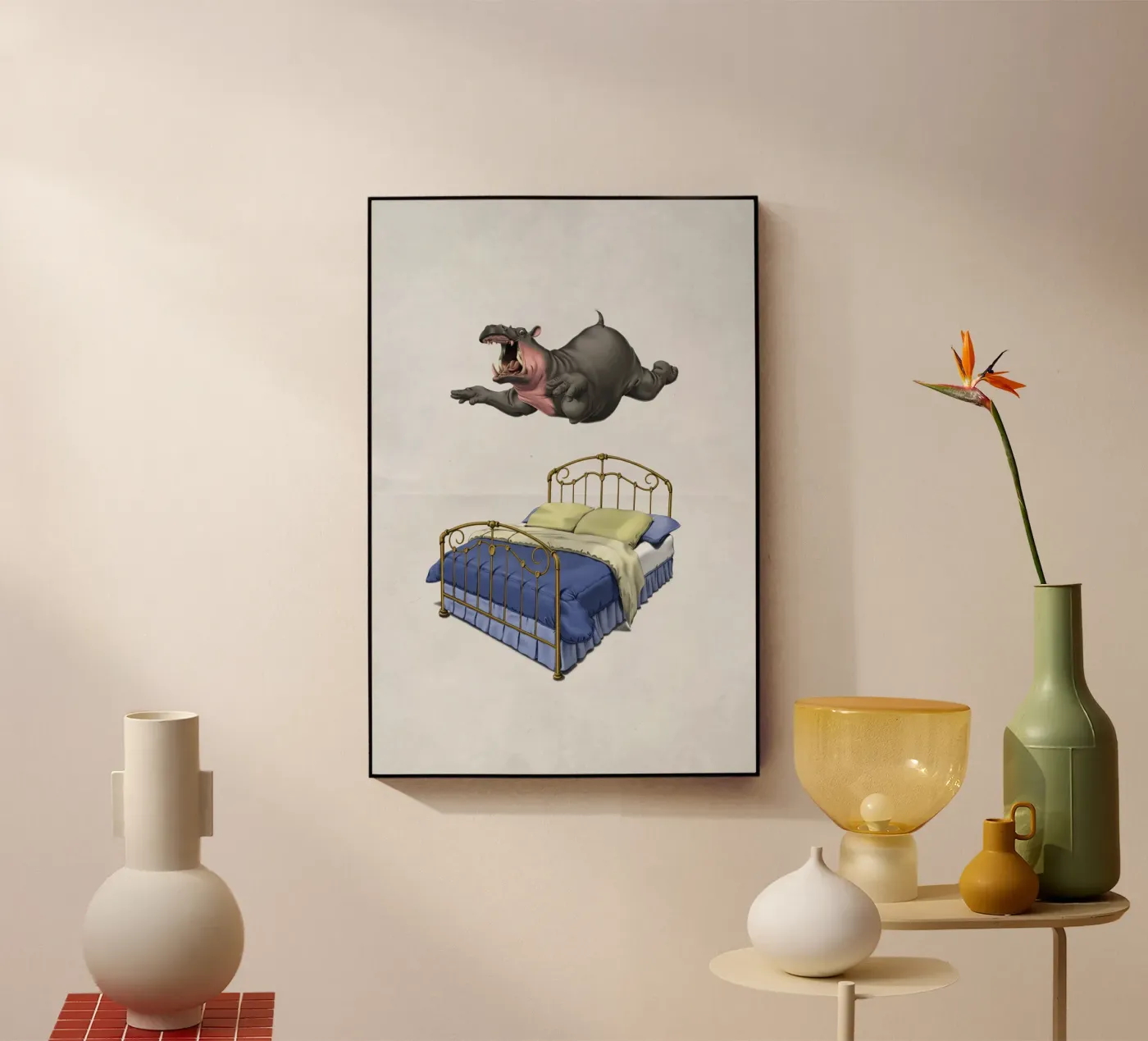 Break Time (Wordless) plexiglas de Rob Art | Illustration