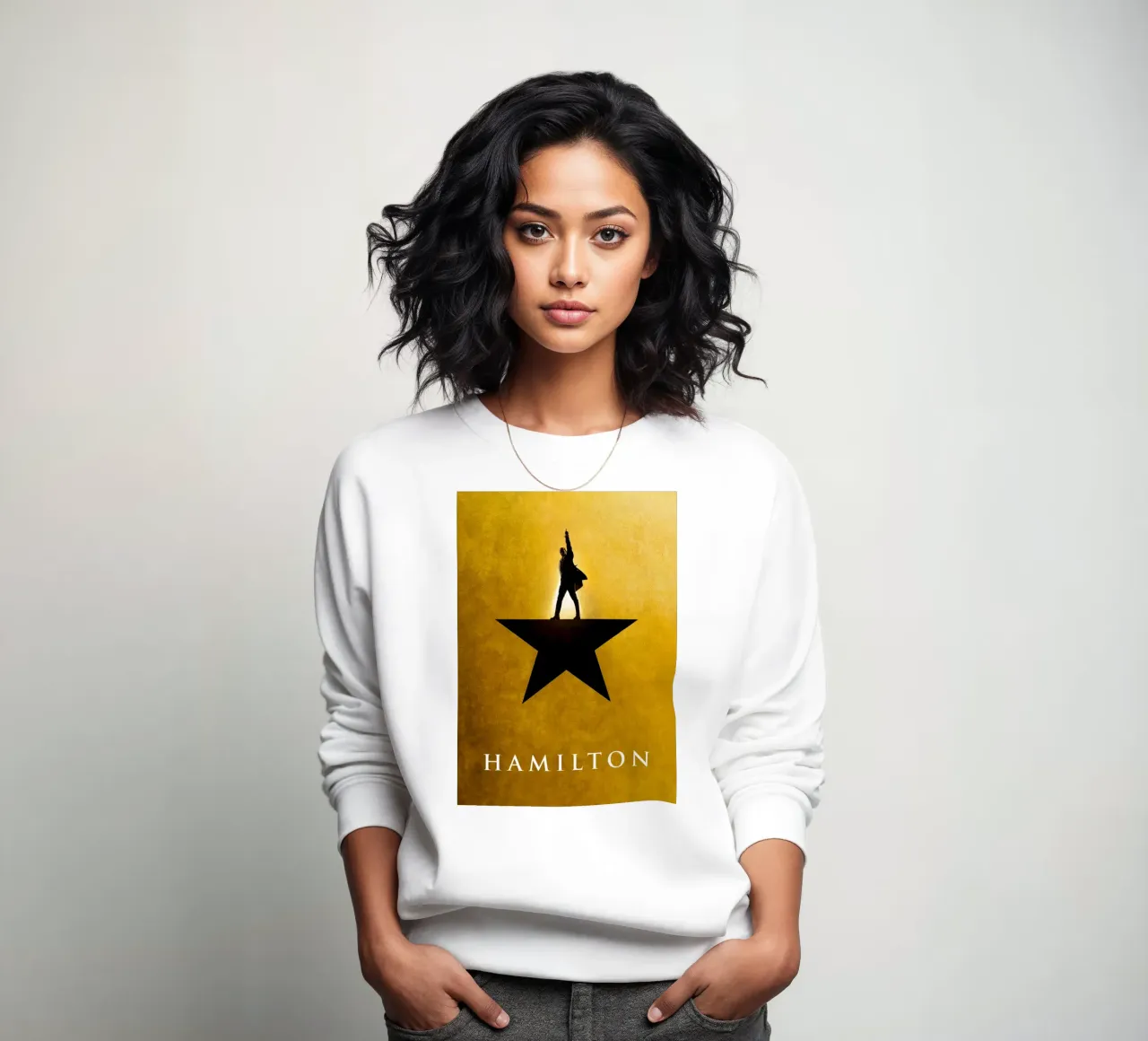 Hamilton felpa da Attaboy Dsgn