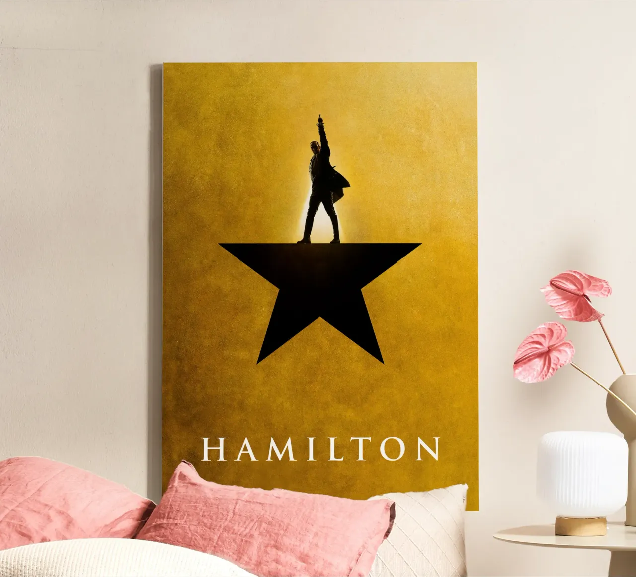 Hamilton tela con Cornice a cassetta da Attaboy Dsgn