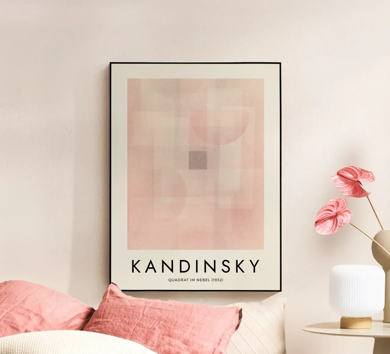 Kandinsky - Quadrat Im Nebel 1932 plexiglas de apoloprints