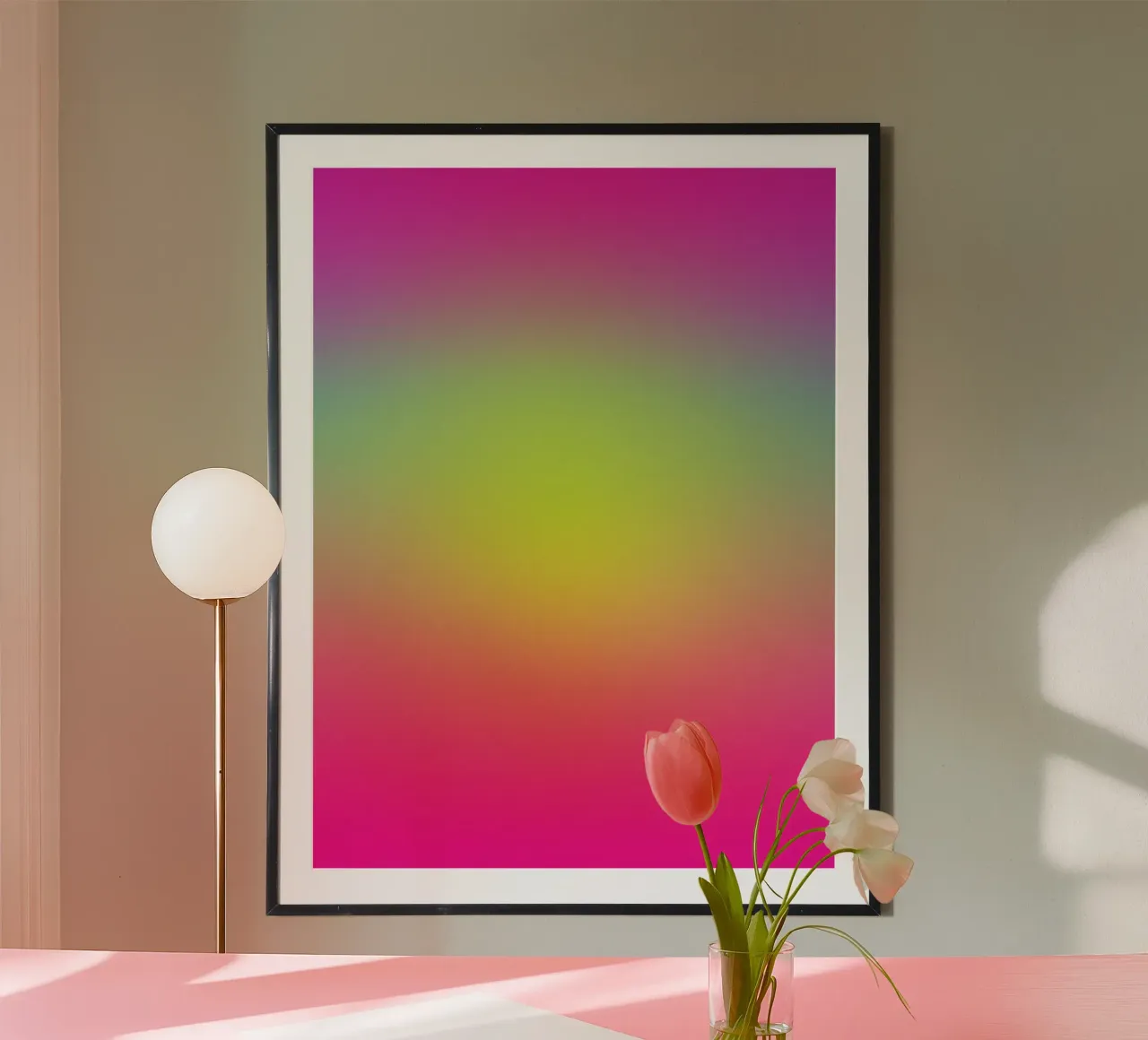 Gradient power poster by Imagine