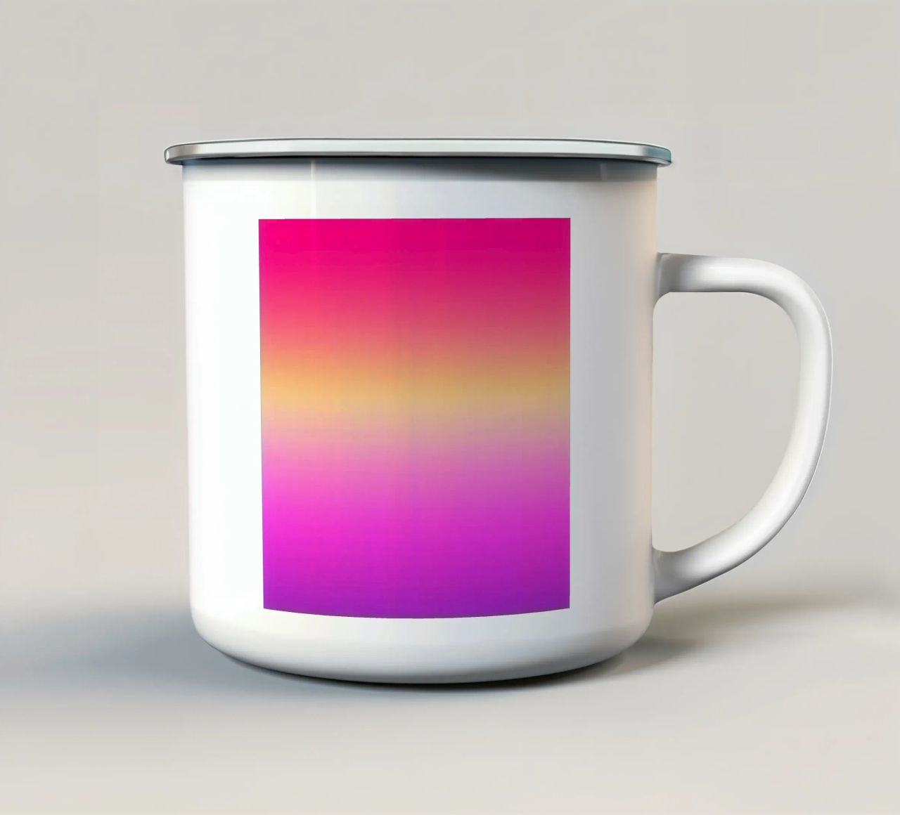 Gradiente tazza in smalto da Imagine