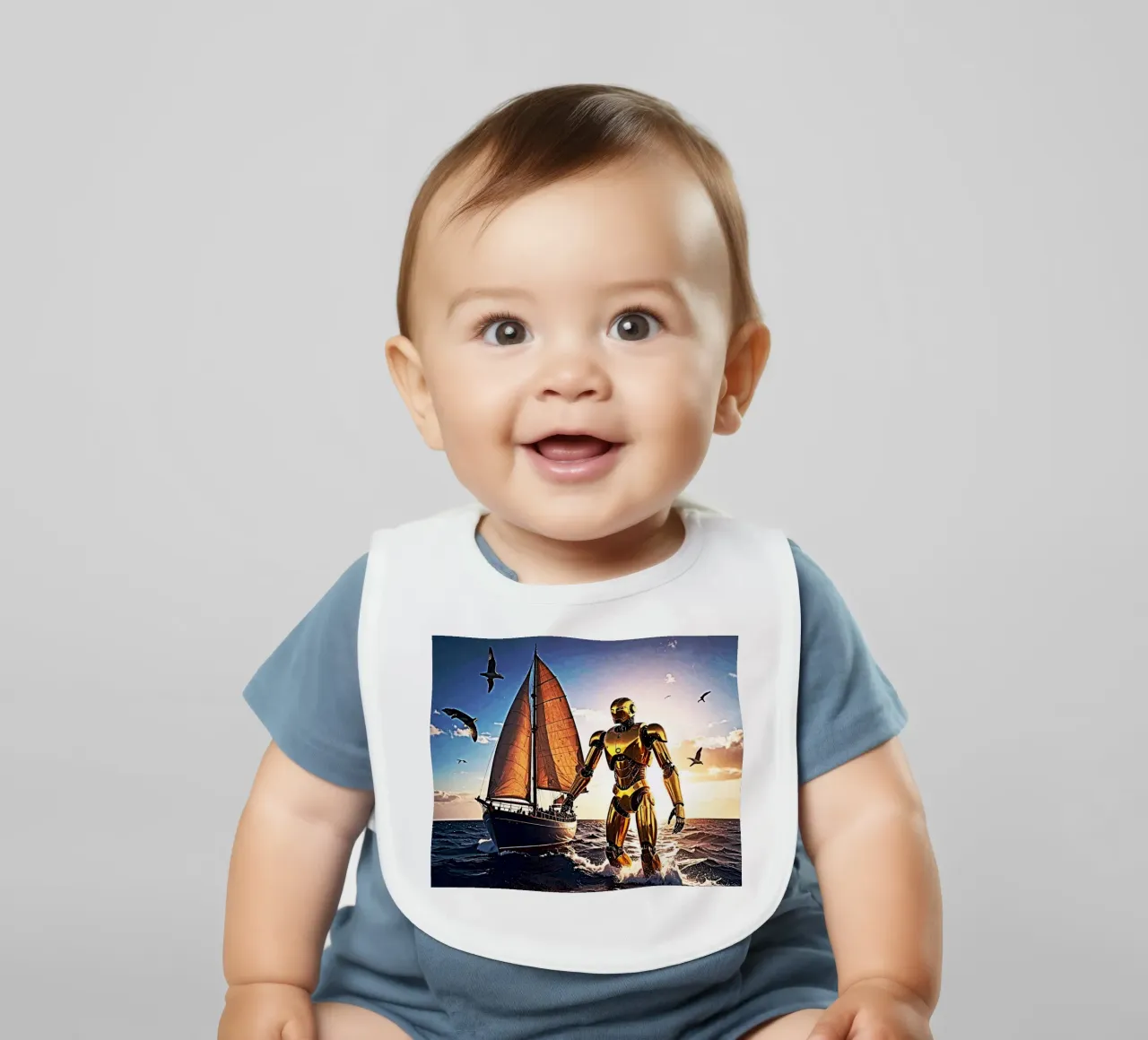 ROBOT AVEC VOILIER. bavaglino da Thierry vobmann photography