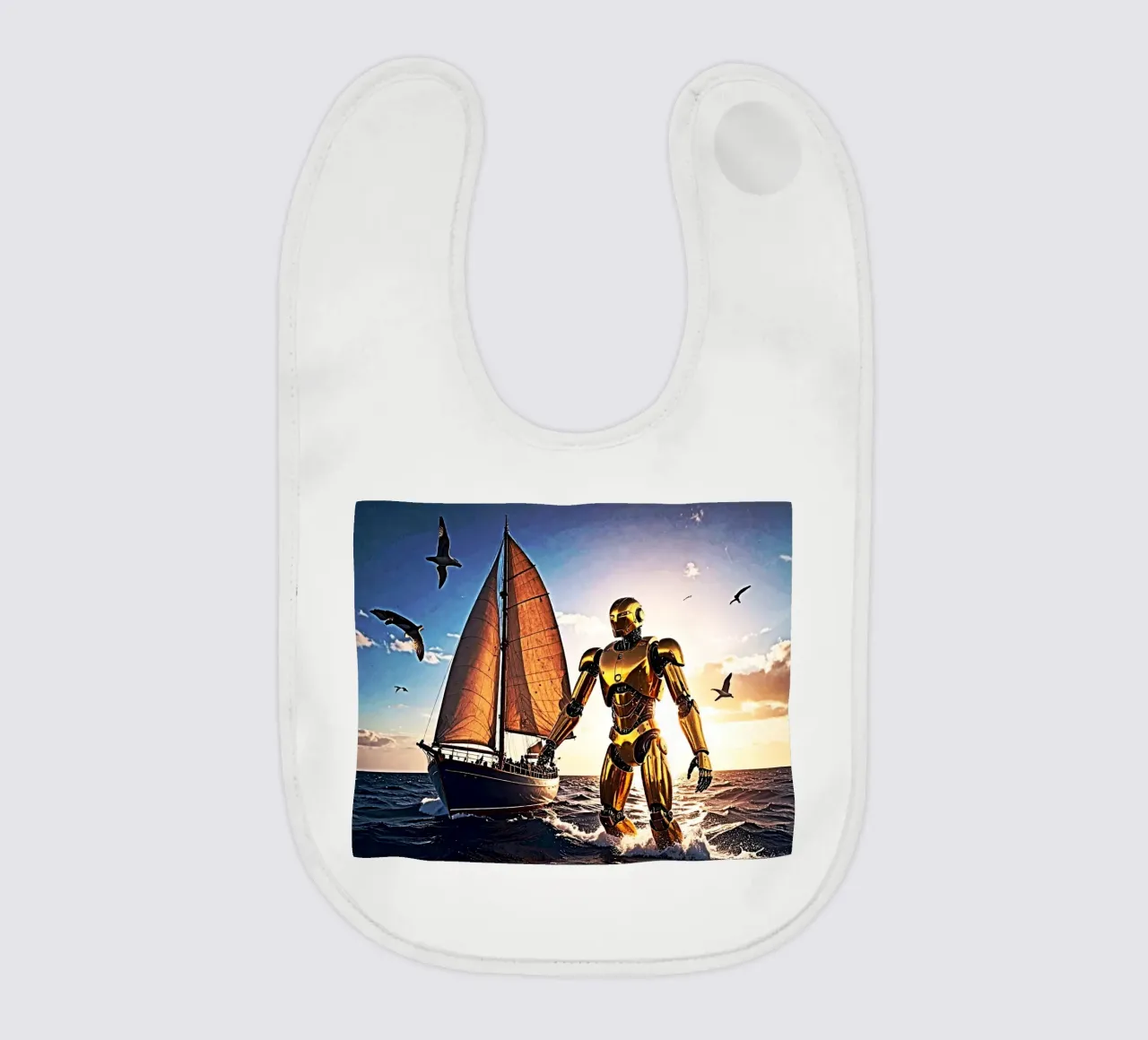 ROBOT AVEC VOILIER. bavaglino da Thierry vobmann photography