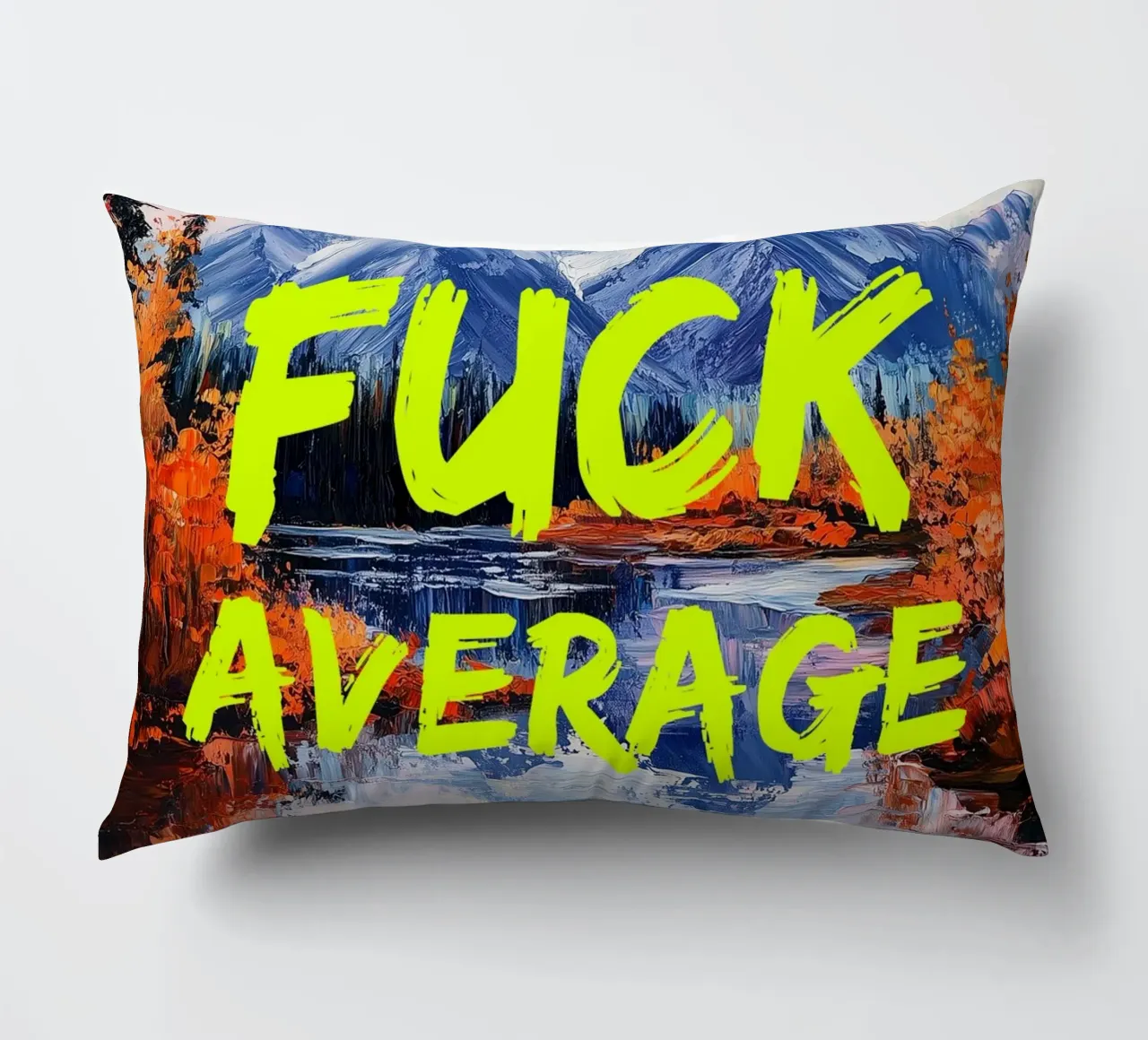F*CK AVERAGE cuscino da fraeuleinvonfuchs