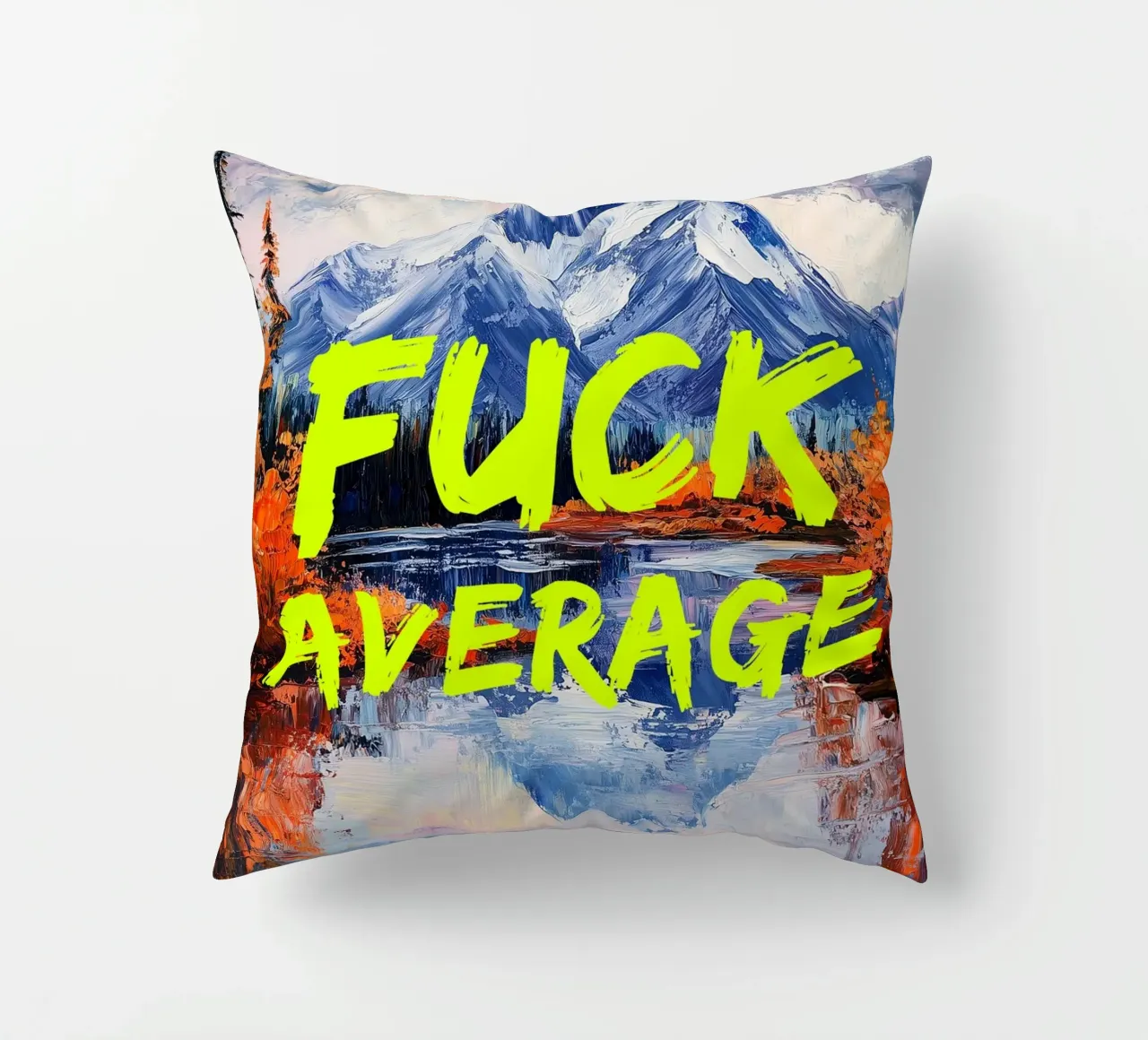 F*CK AVERAGE cuscino da fraeuleinvonfuchs