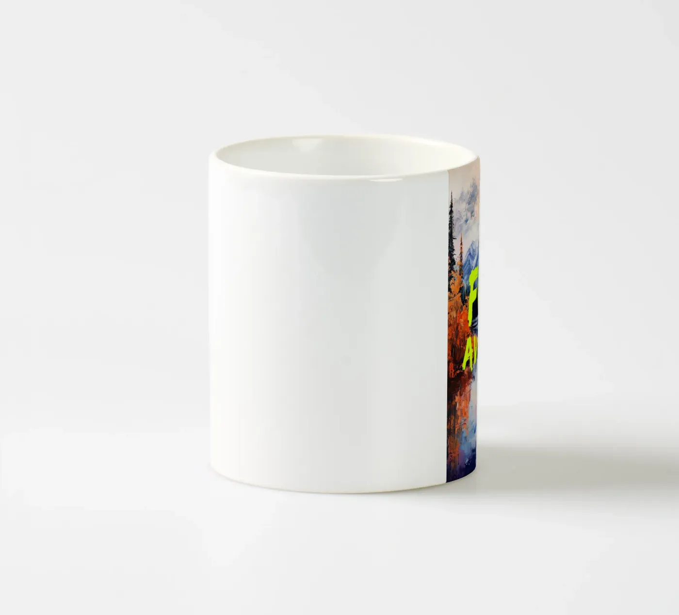 F*CK AVERAGE ceramic mug by fraeuleinvonfuchs
