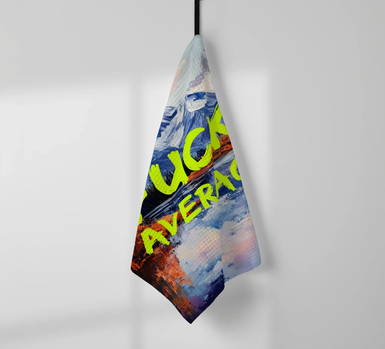 F*CK AVERAGE canovaccio da cucina da fraeuleinvonfuchs