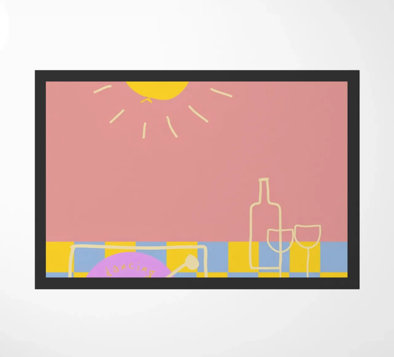 this kitchen is for dancing. zerbino da FRICKE DESIGN