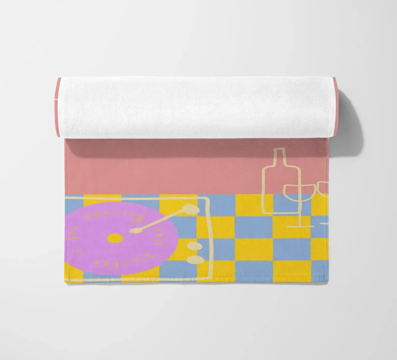 this kitchen is for dancing. telo mare da FRICKE DESIGN