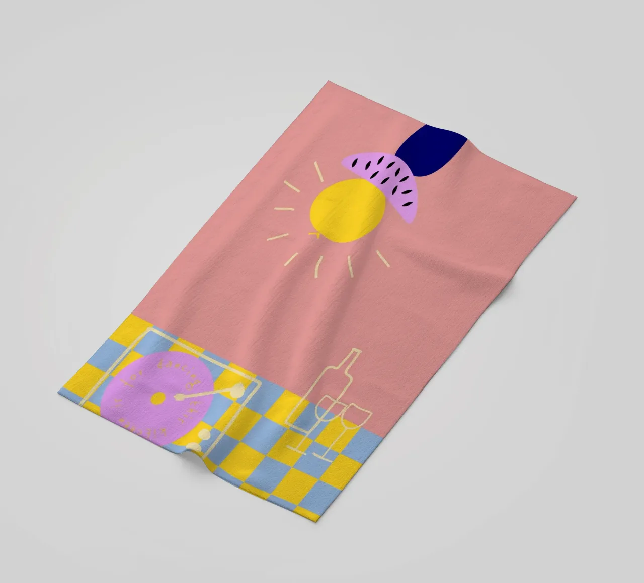 this kitchen is for dancing. telo mare da FRICKE DESIGN