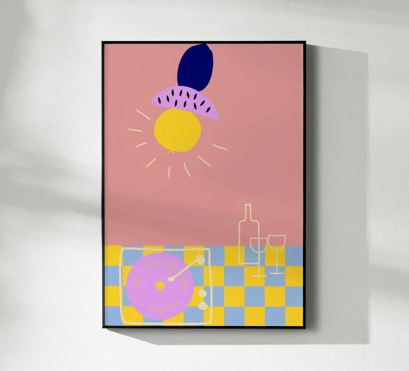 this kitchen is for dancing plexiglas de FRICKE DESIGN